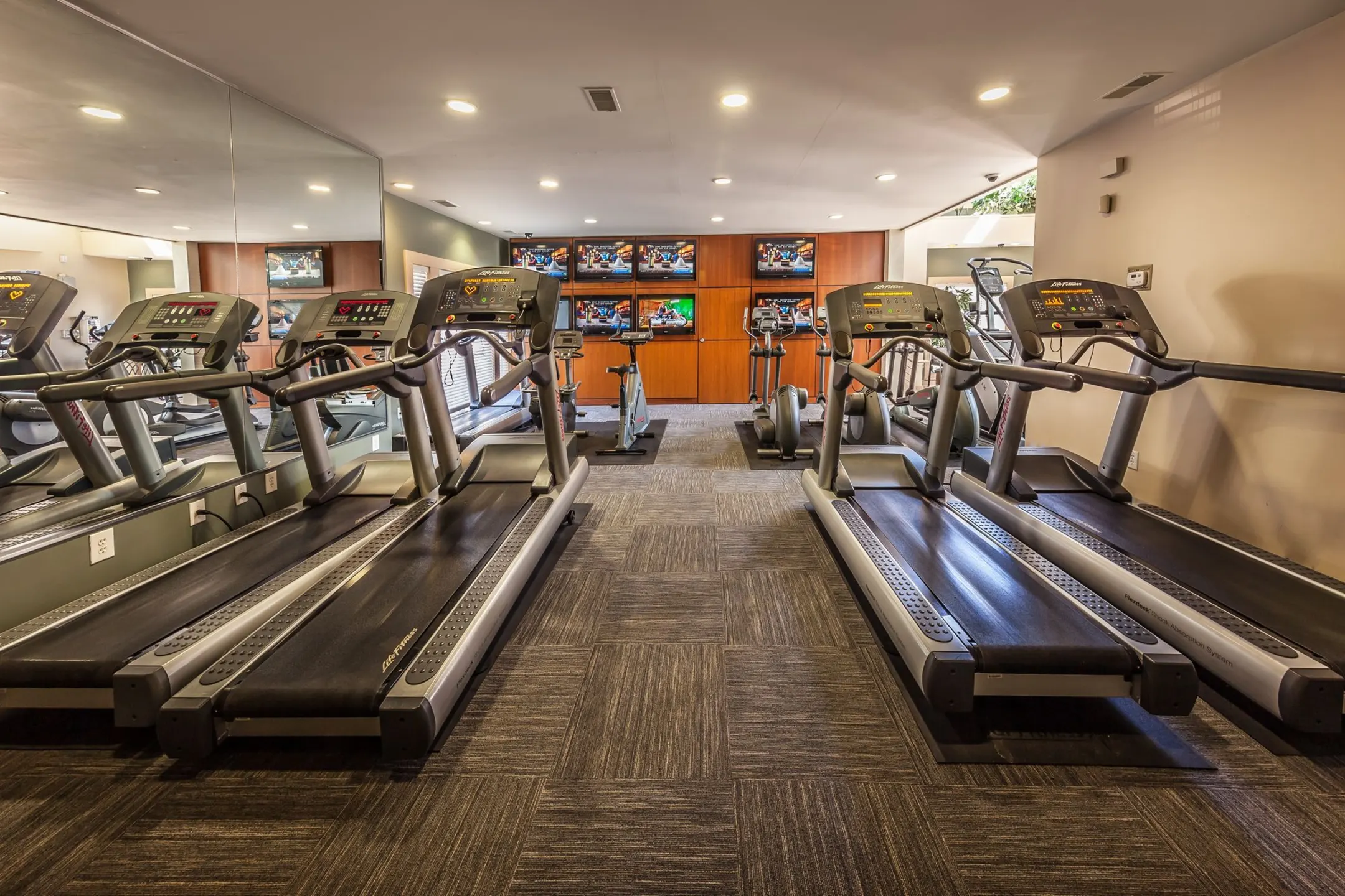 Fitness Weight Room - River Crossing At Keystone Apartments - Indianapolis, IN