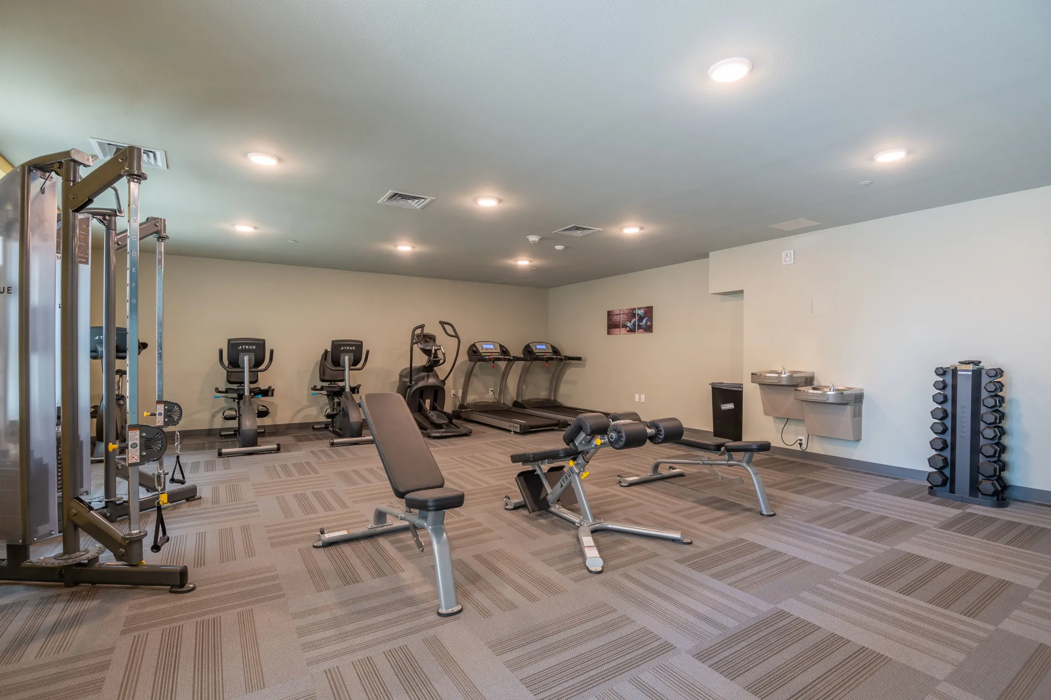 Fitness Weight Room - The Terraces at Nevin - Richmond, CA