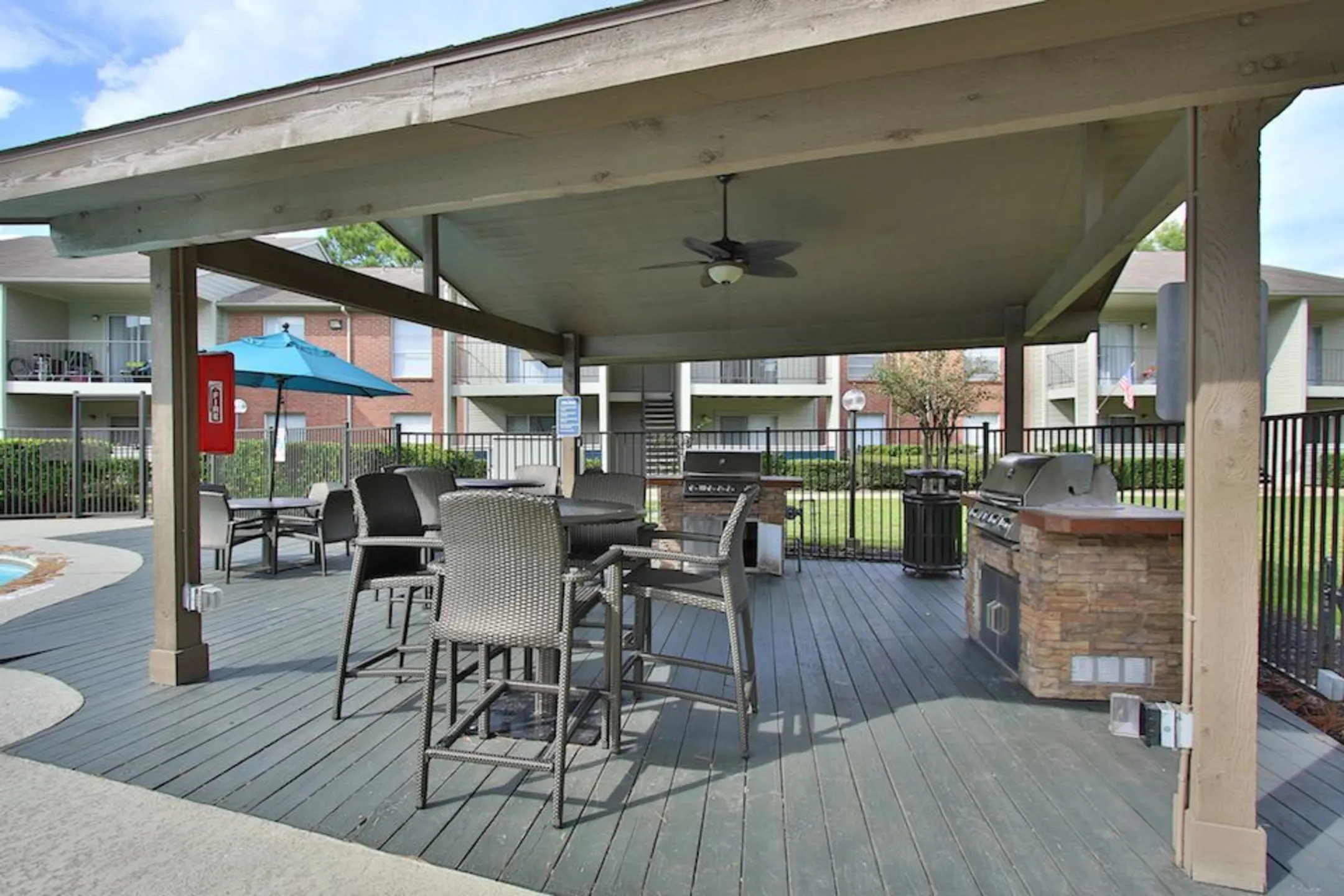 Patio / Deck - Westmount at Copper Mill - Houston, TX
