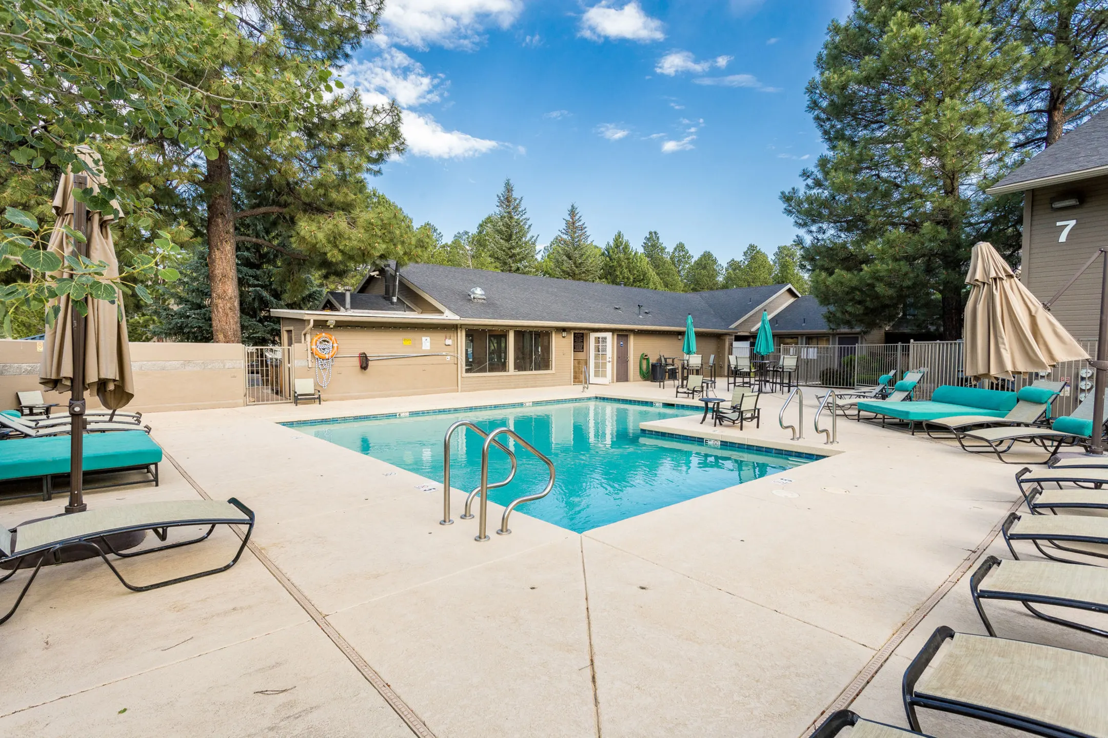 Pool - Woodlands Village Apartments - Flagstaff, AZ