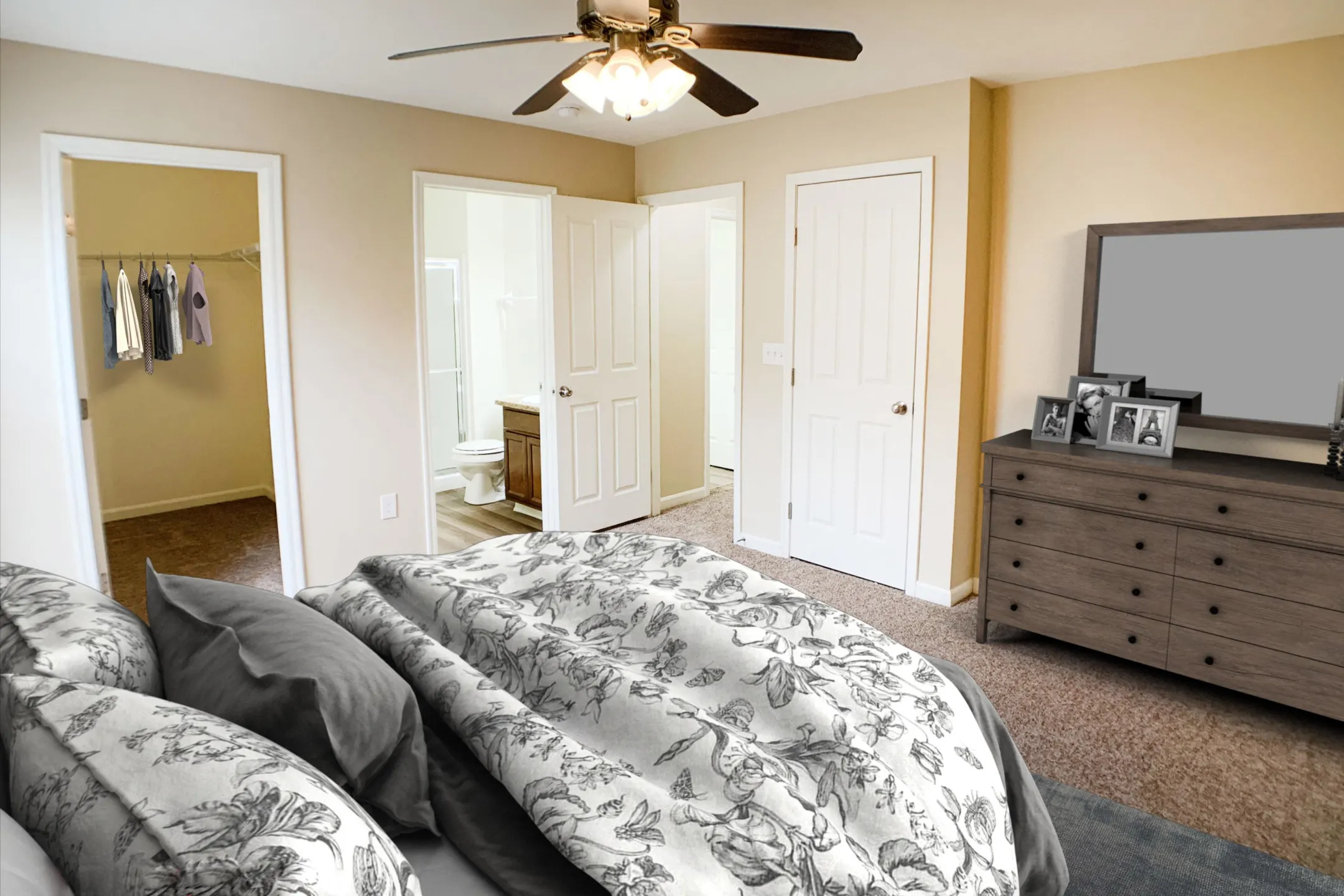 Bedroom - The Residences At Liberty Crossing - Columbus, OH