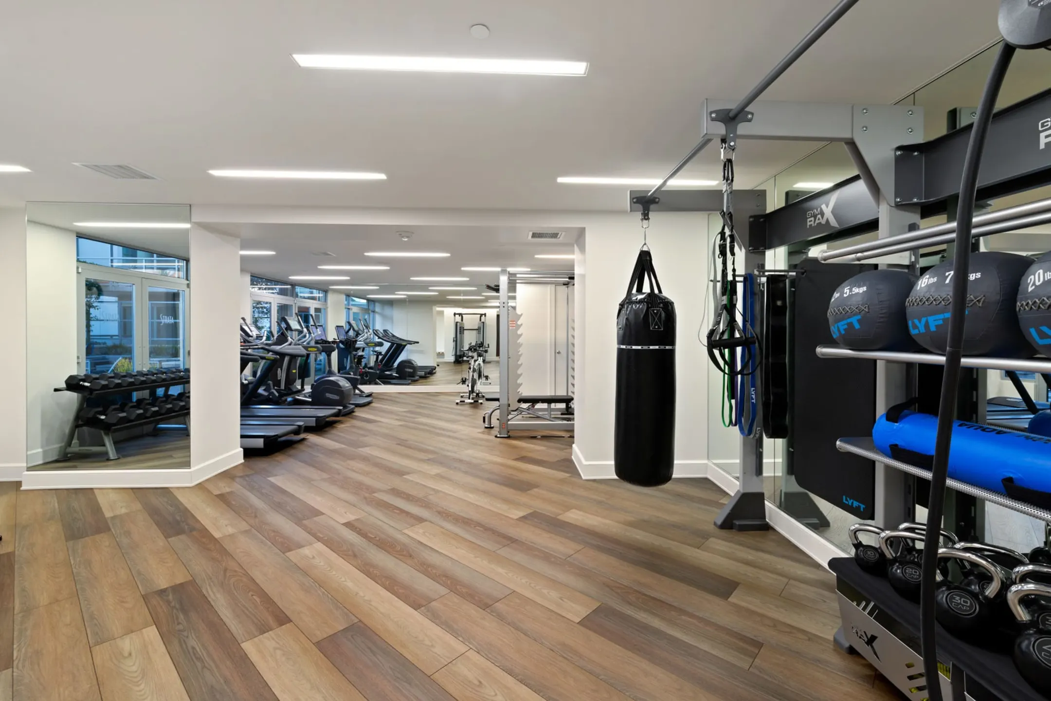 Fitness Weight Room - Strata - San Diego, CA