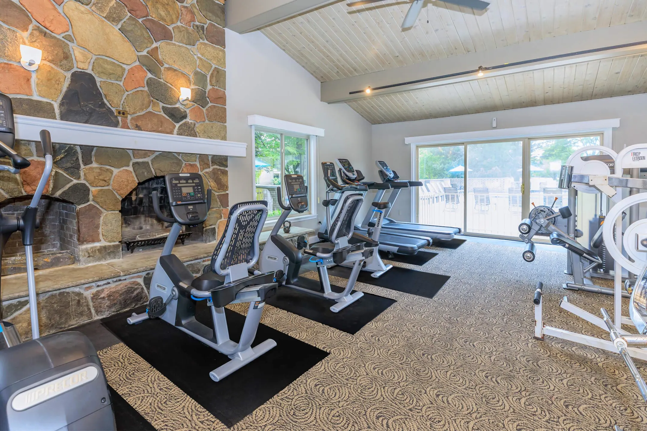 Fitness Weight Room - Somerset Park Apartments - Troy, MI