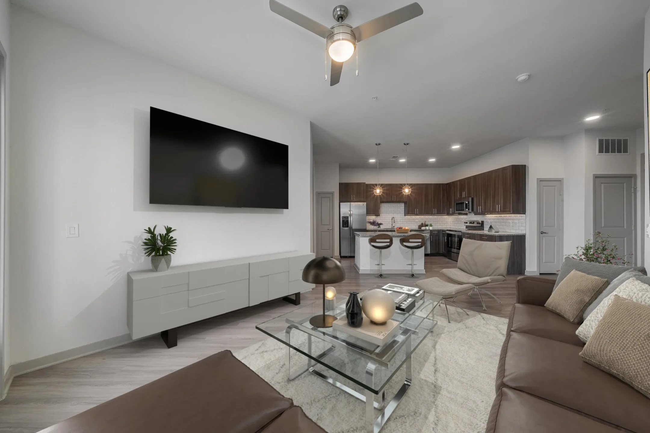 Living Room - Westloop at the Diamond Interchange - Irving, TX