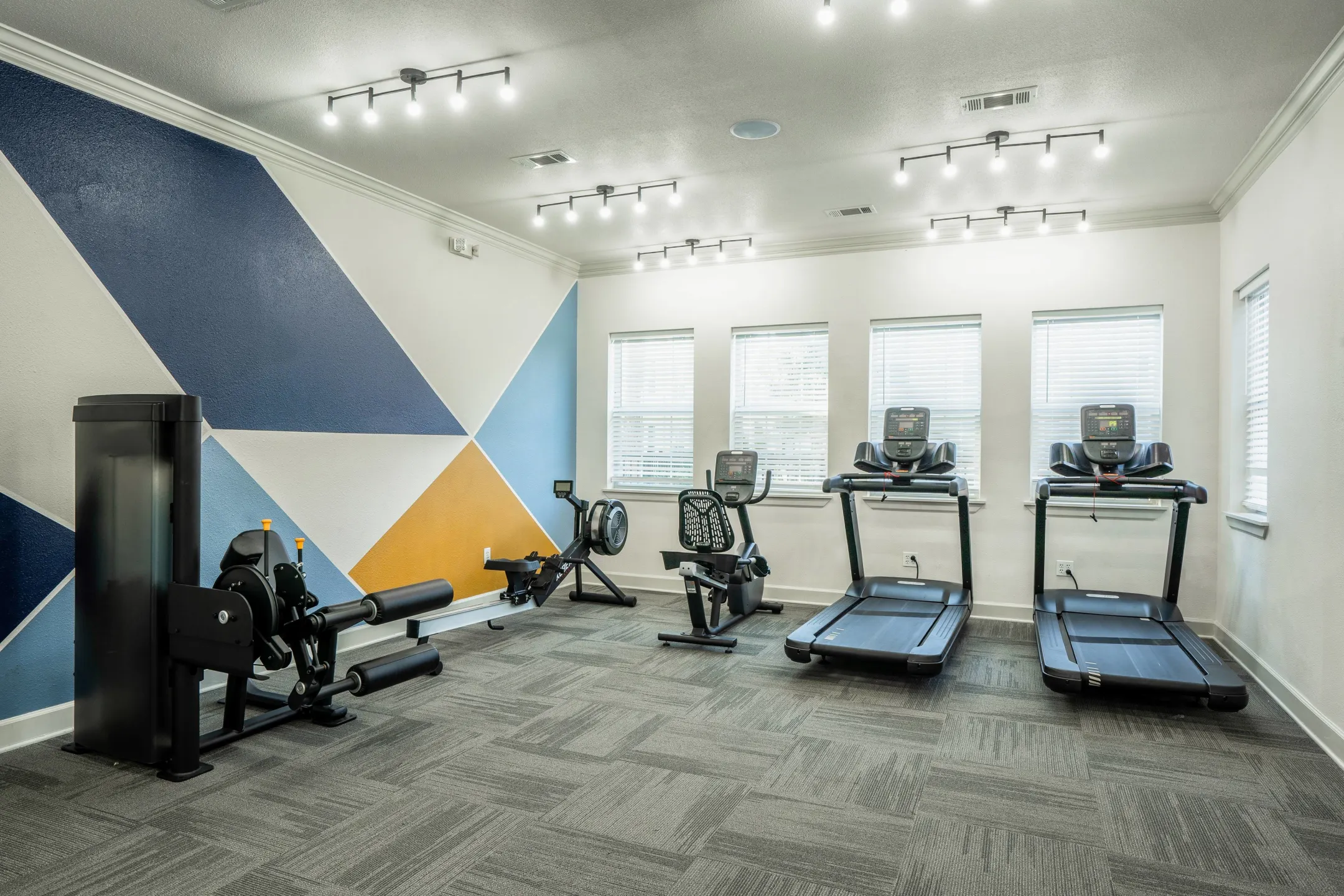 Fitness Weight Room - The Henry at Deerbrook - Humble, TX