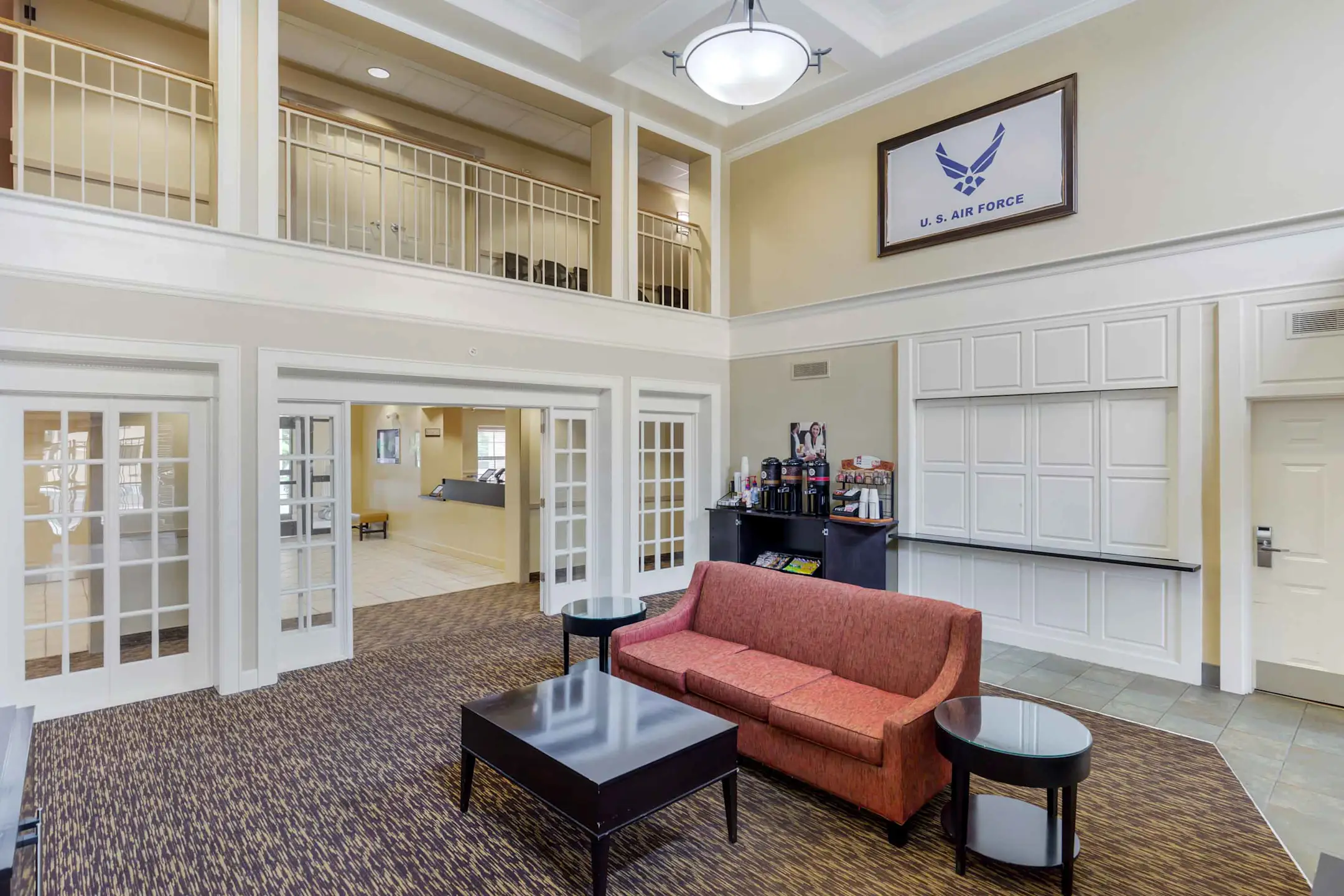 Living Room - Furnished Studio - Fayetteville - Cross Creek Mall - Fayetteville, NC