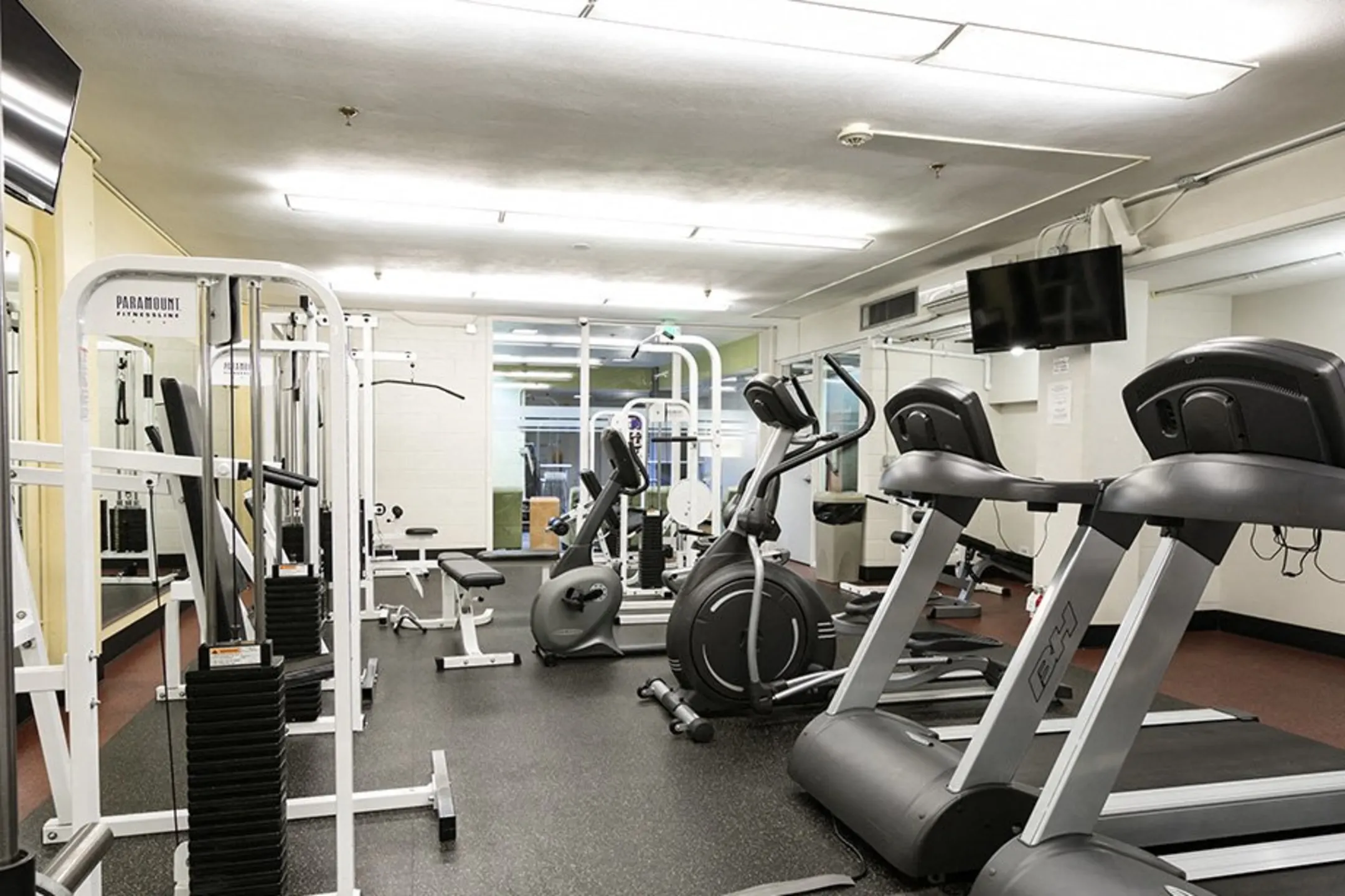 Fitness Weight Room - Baker Tower Apartments - Denver, CO