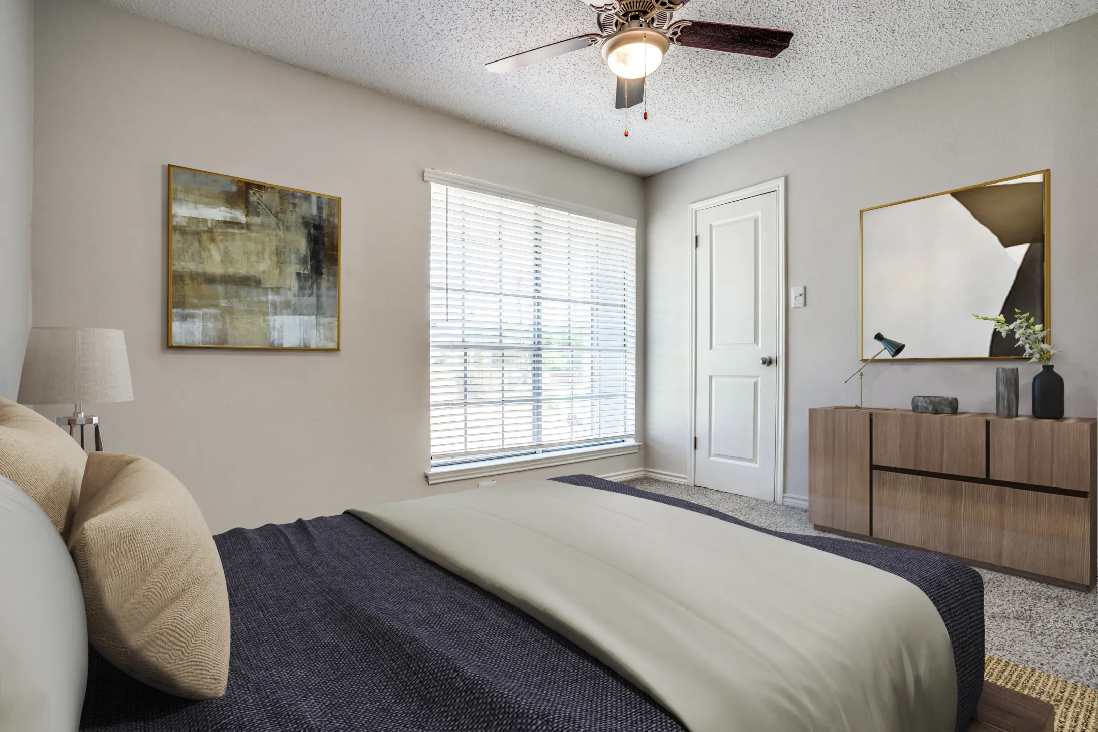 Bedroom - The Lochley - Carrollton, TX