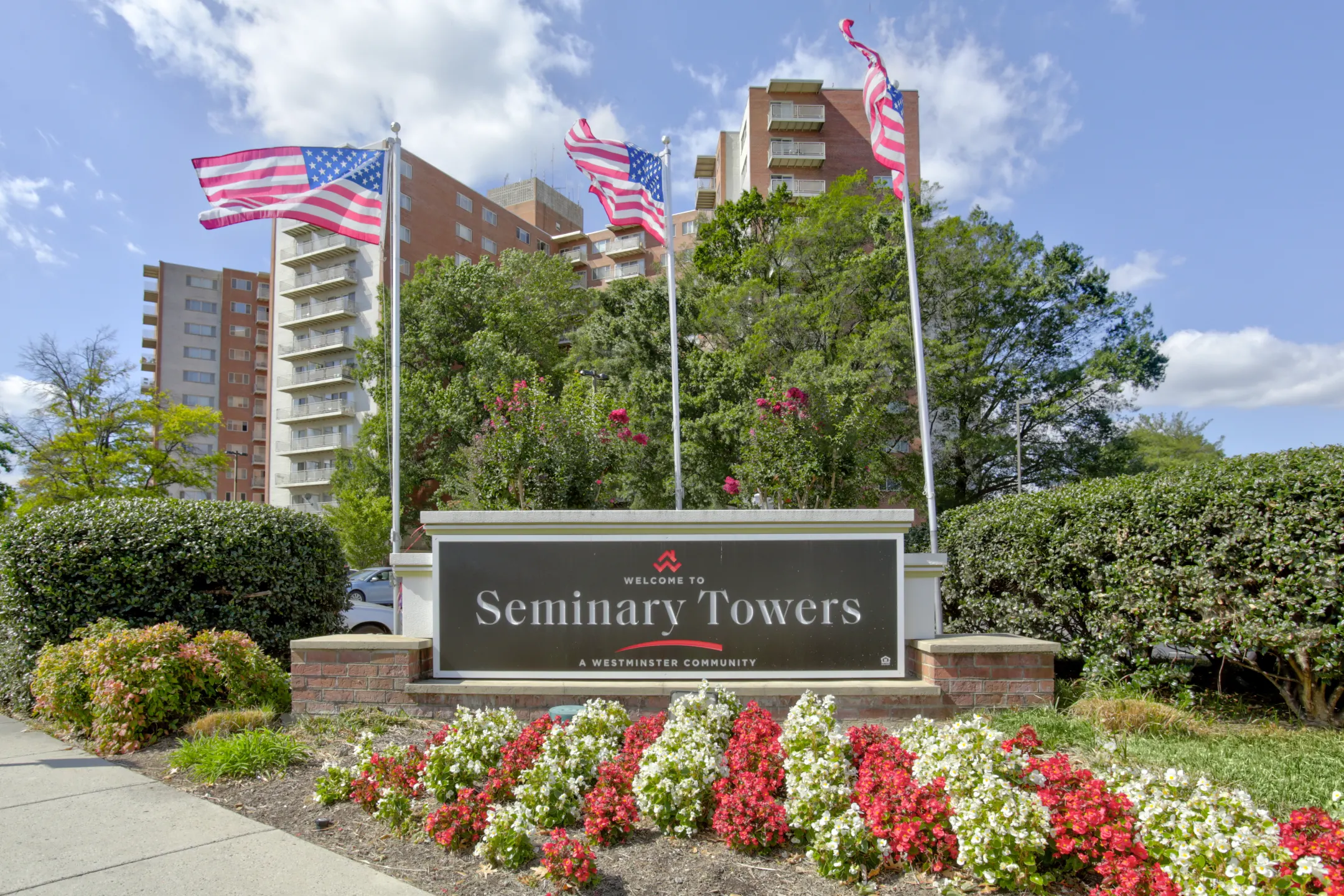 Community Signage - Seminary Towers Apartments - Alexandria, VA