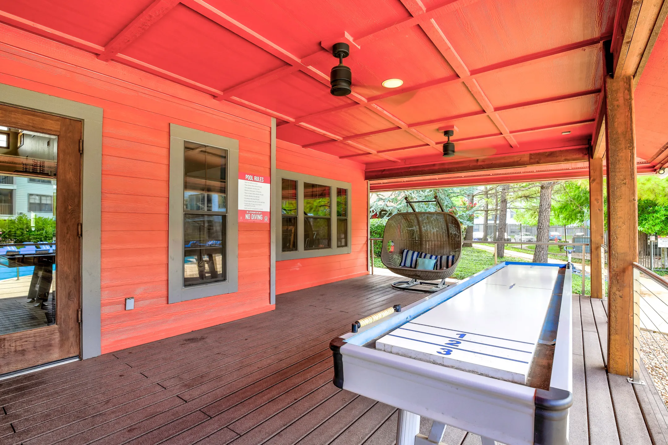 Patio / Deck - Campus Lodge - Per Bed Lease - Norman, OK