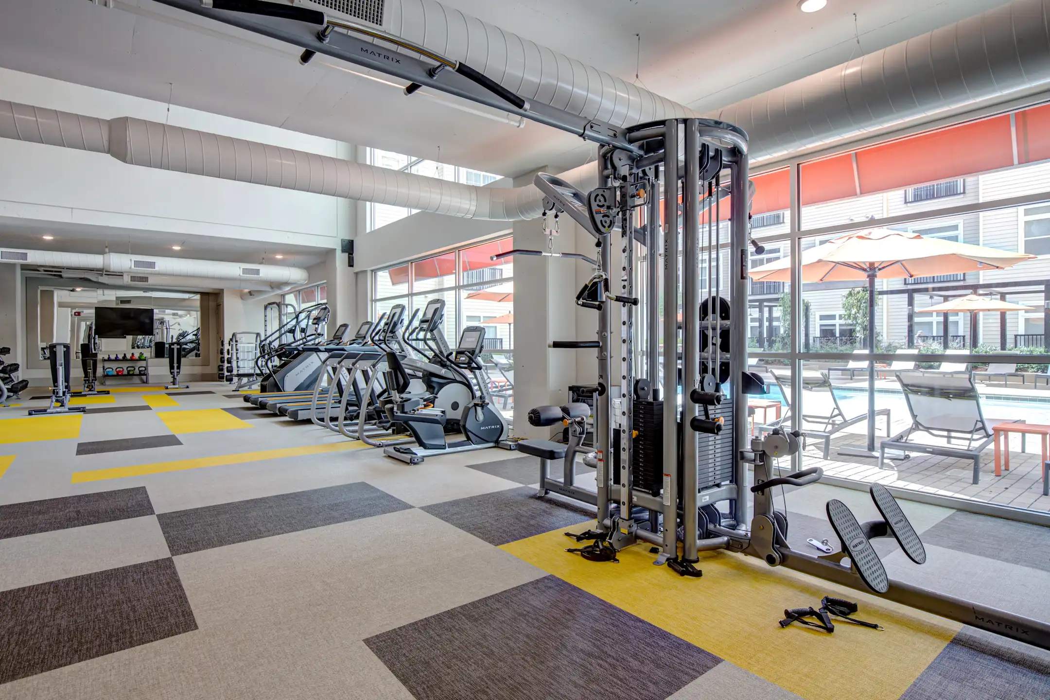 Fitness Weight Room - Lincoln at Dilworth - Charlotte, NC