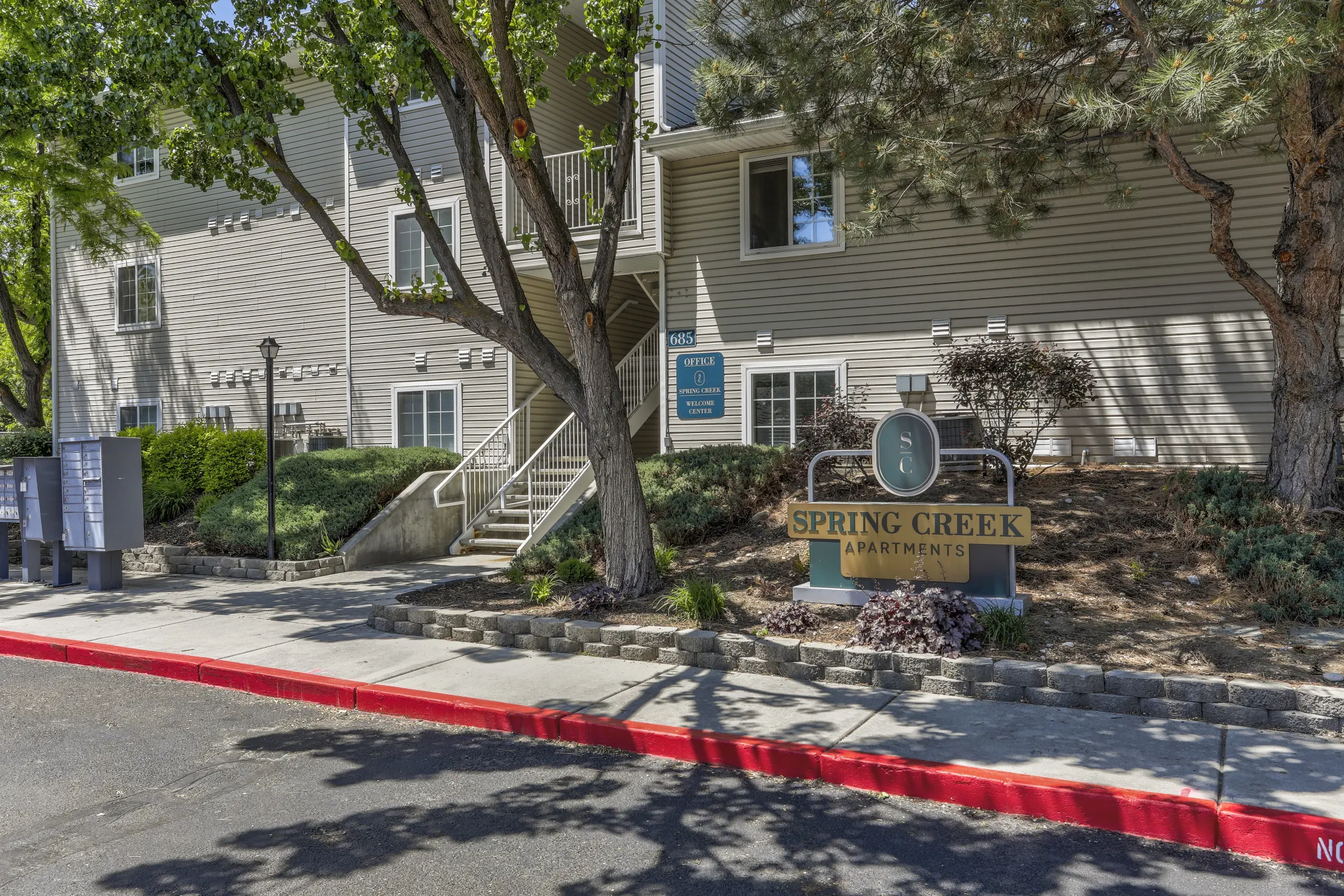 Community Signage - Spring Creek Apartments - Boise, ID