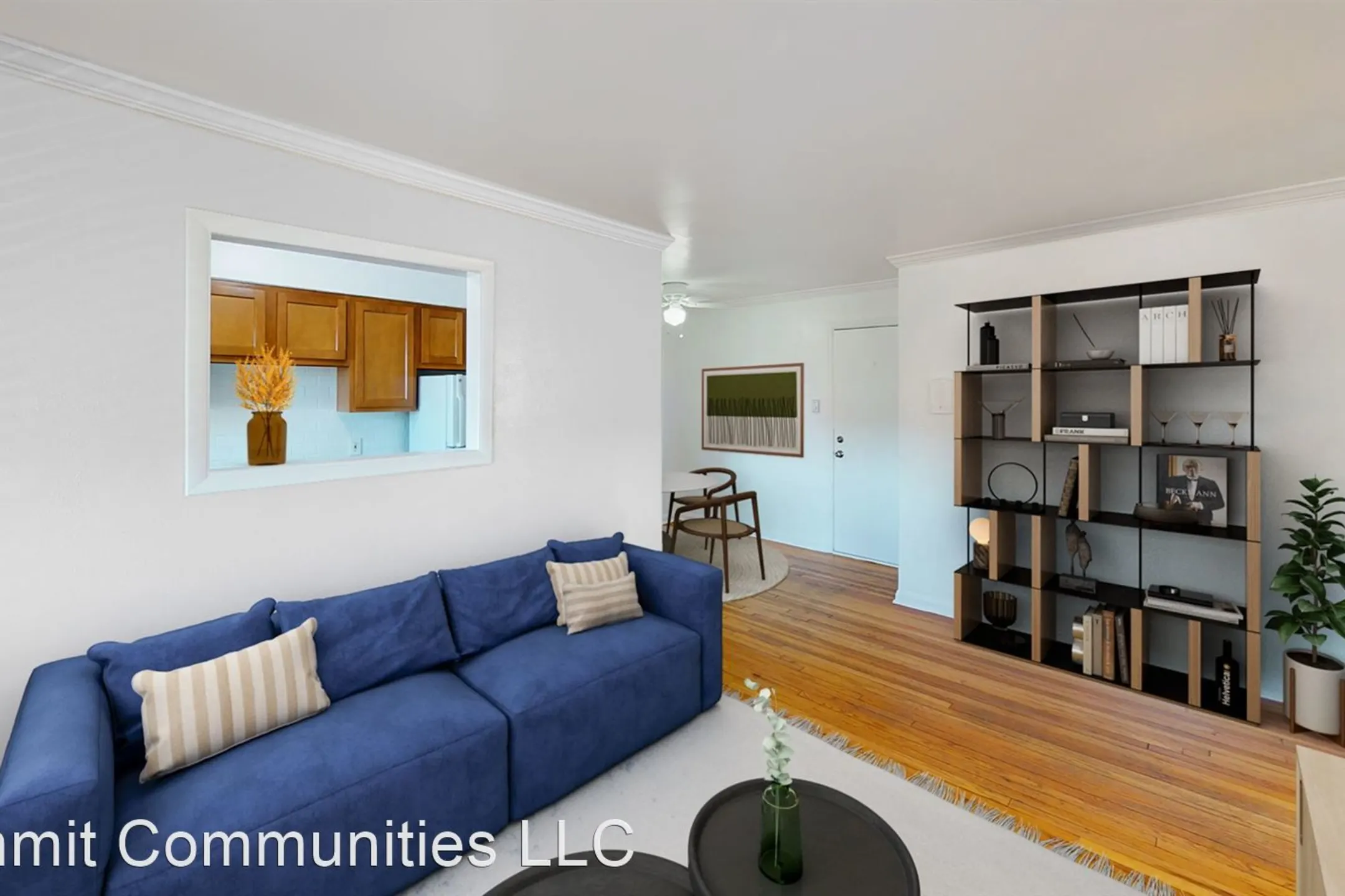 Living Room - Albion Apartments - Denver, CO