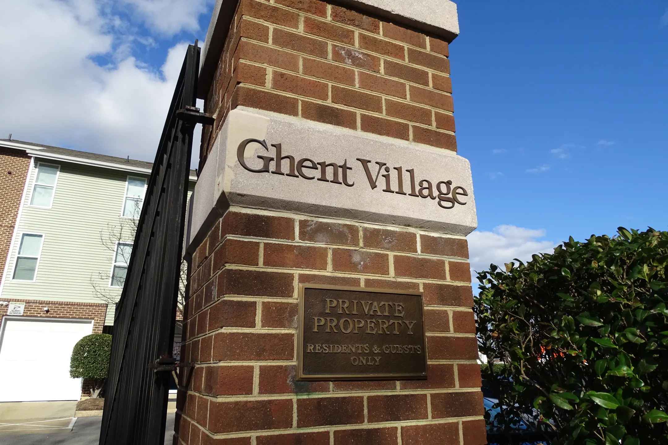 Community Signage - Ghent Village - Norfolk, VA