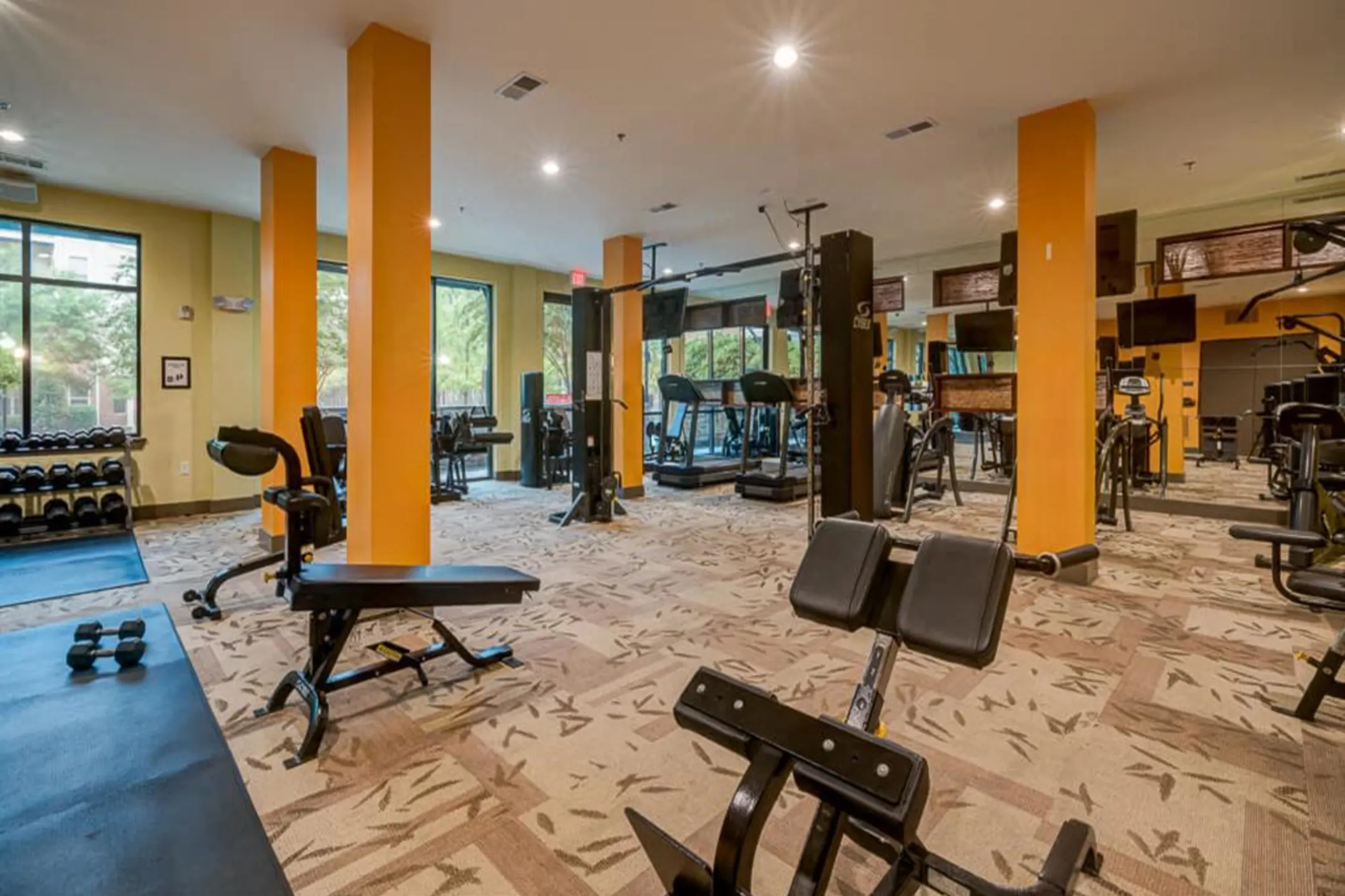 Fitness Weight Room - Ibex at Uptown - Atlanta, GA