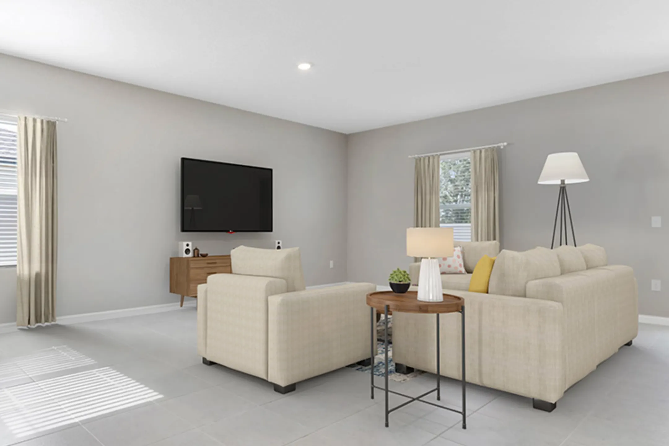 Living Room - The Nexus at Overbrook - Kissimmee, FL