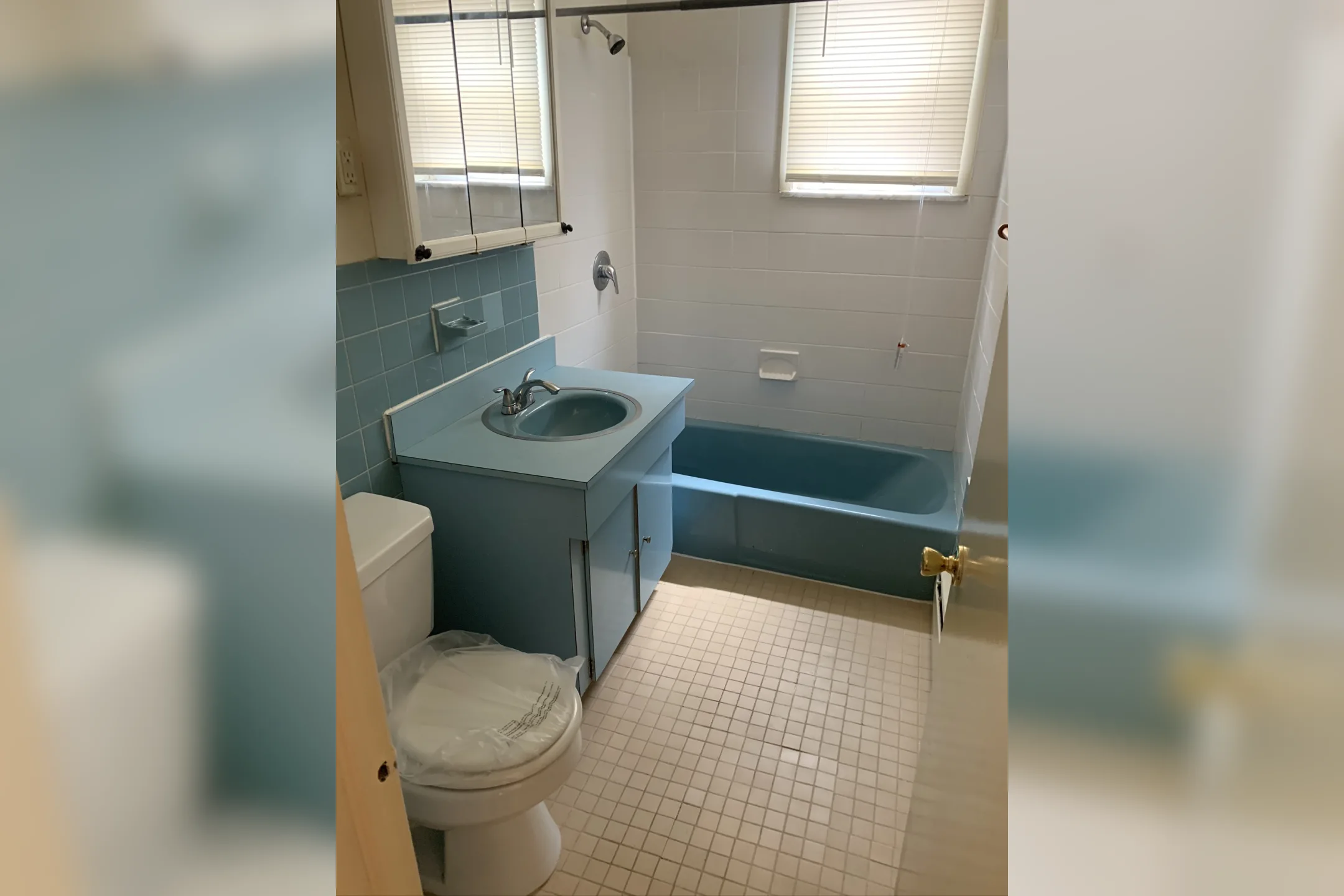 Bathroom - Lynn York Apartments - Irvington, NJ