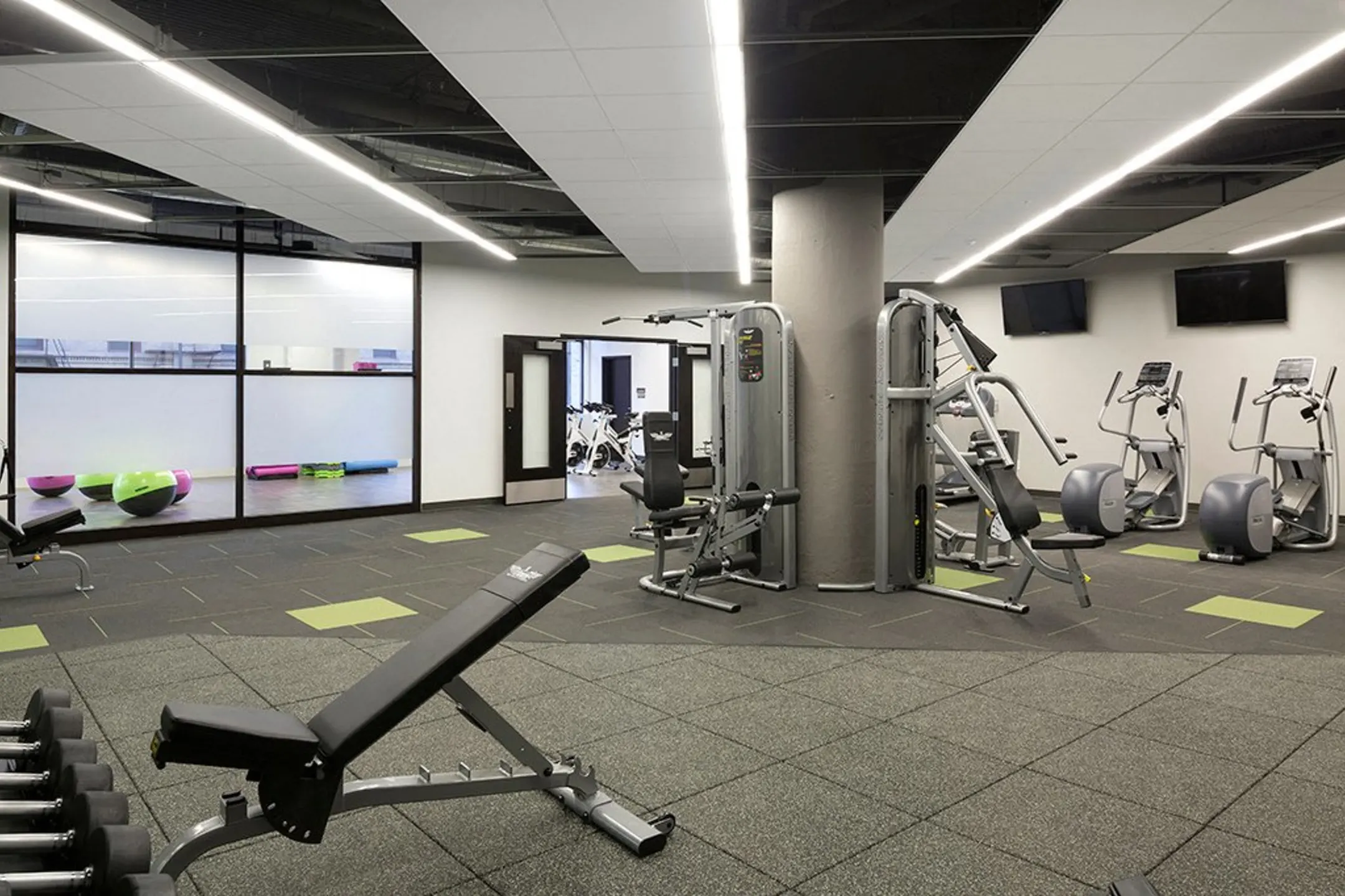 Fitness Weight Room - 333 On The Park - Saint Paul, MN