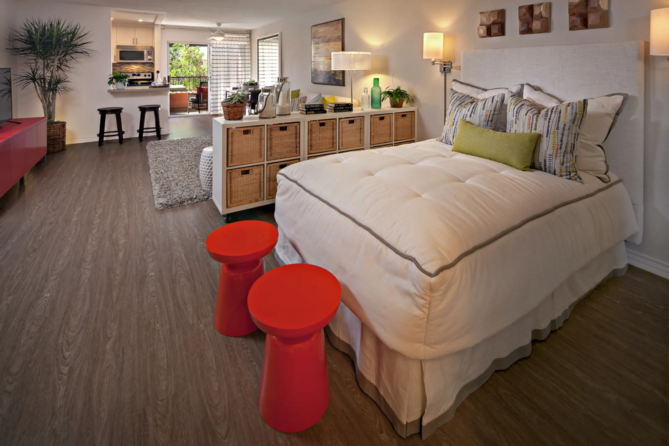 Bedroom - Harborview Apartment Homes - San Diego, CA