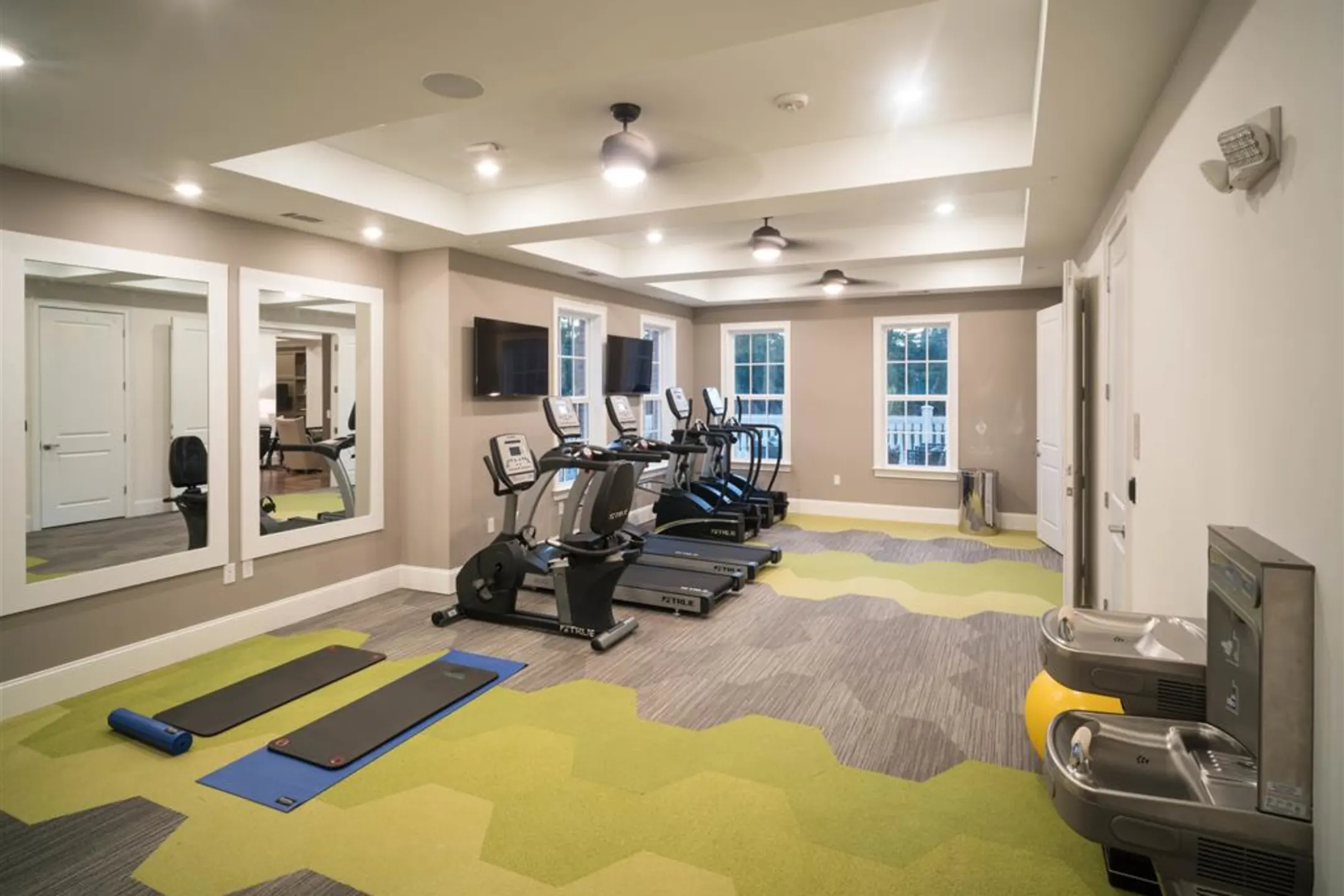 Fitness Weight Room - Tindall Park at SouthPark - Charlotte, NC