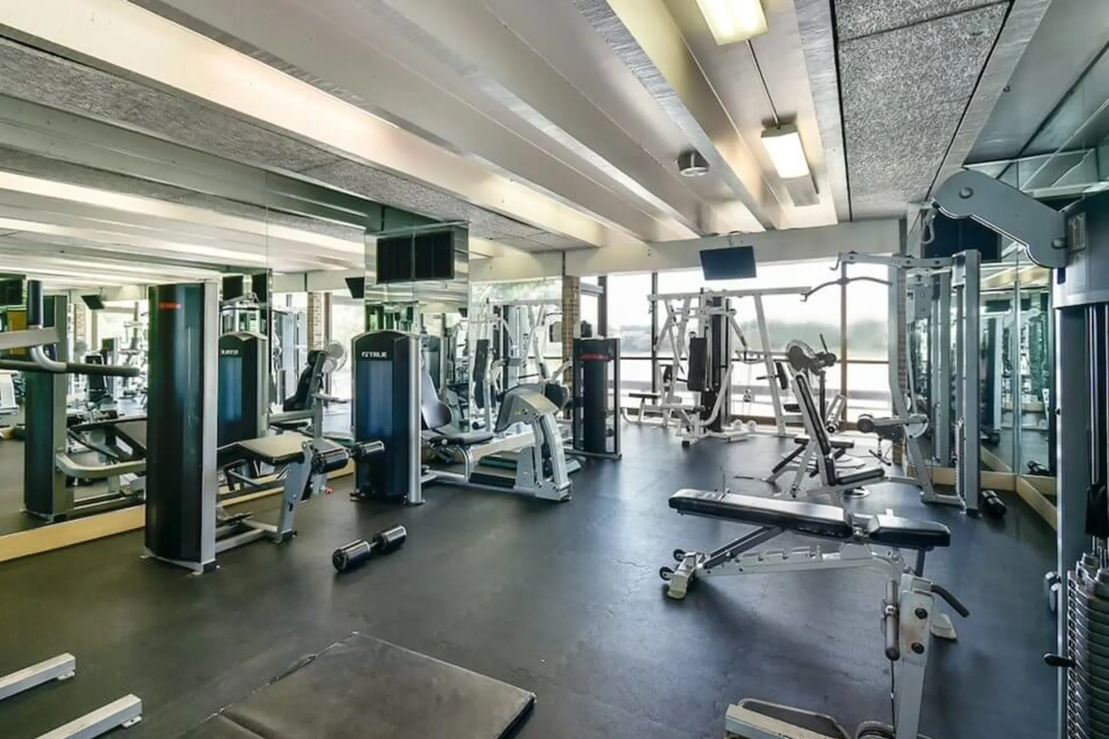 Fitness Weight Room - Glenbrook Apartments - Milwaukee, WI