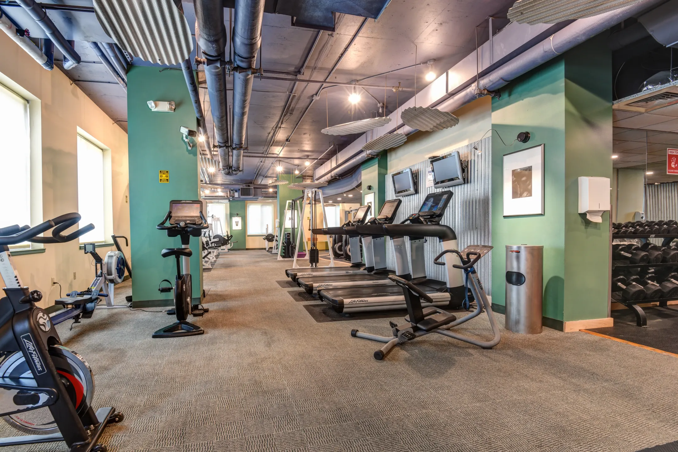 Fitness Weight Room - Park Place Towers - Hartford, CT