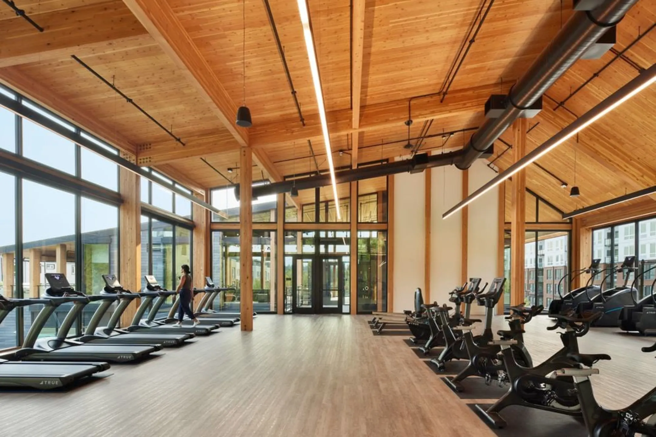 Fitness Weight Room - Avalon Bothell Commons - Bothell, WA