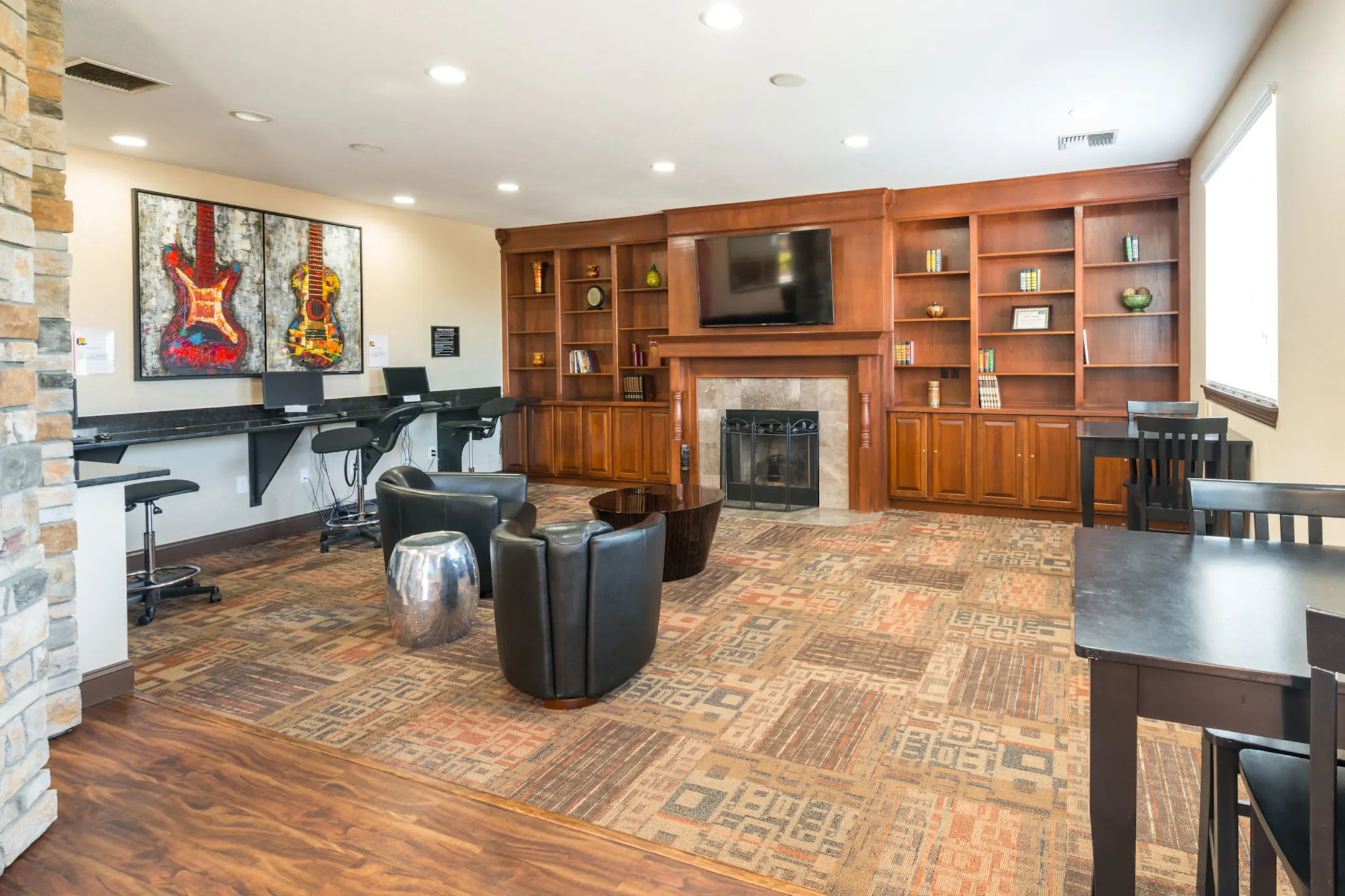Living Room - Village at Seeley Lake - Lakewood, WA