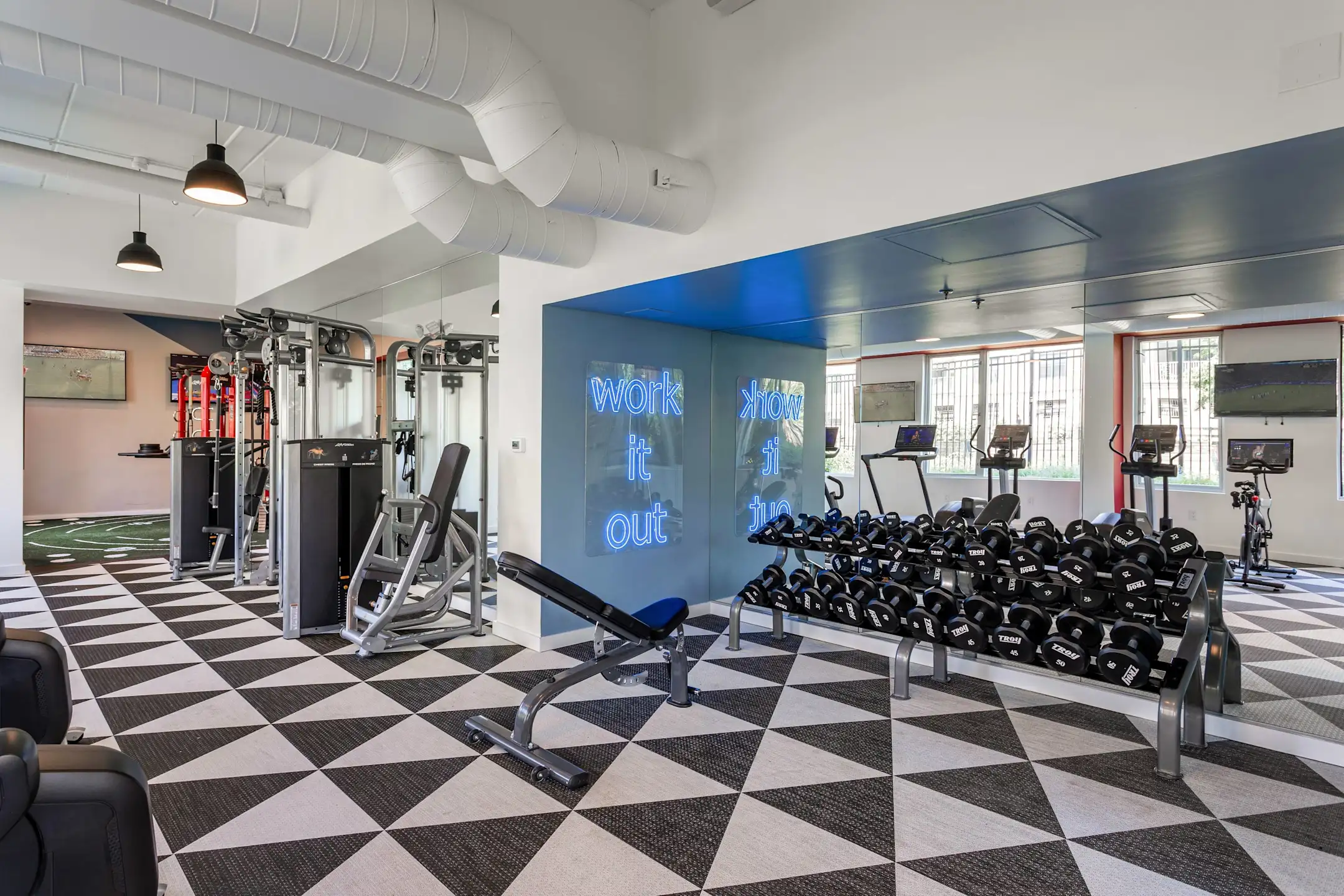Fitness Weight Room - Apex Manayunk - Philadelphia, PA