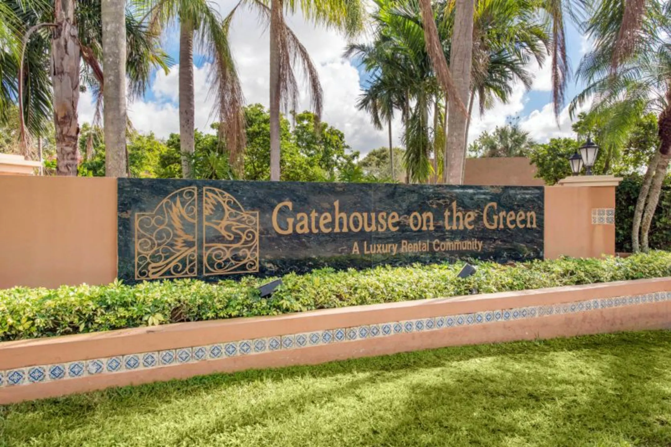 Community Signage - Gatehouse on the Green Apartments - Plantation, FL