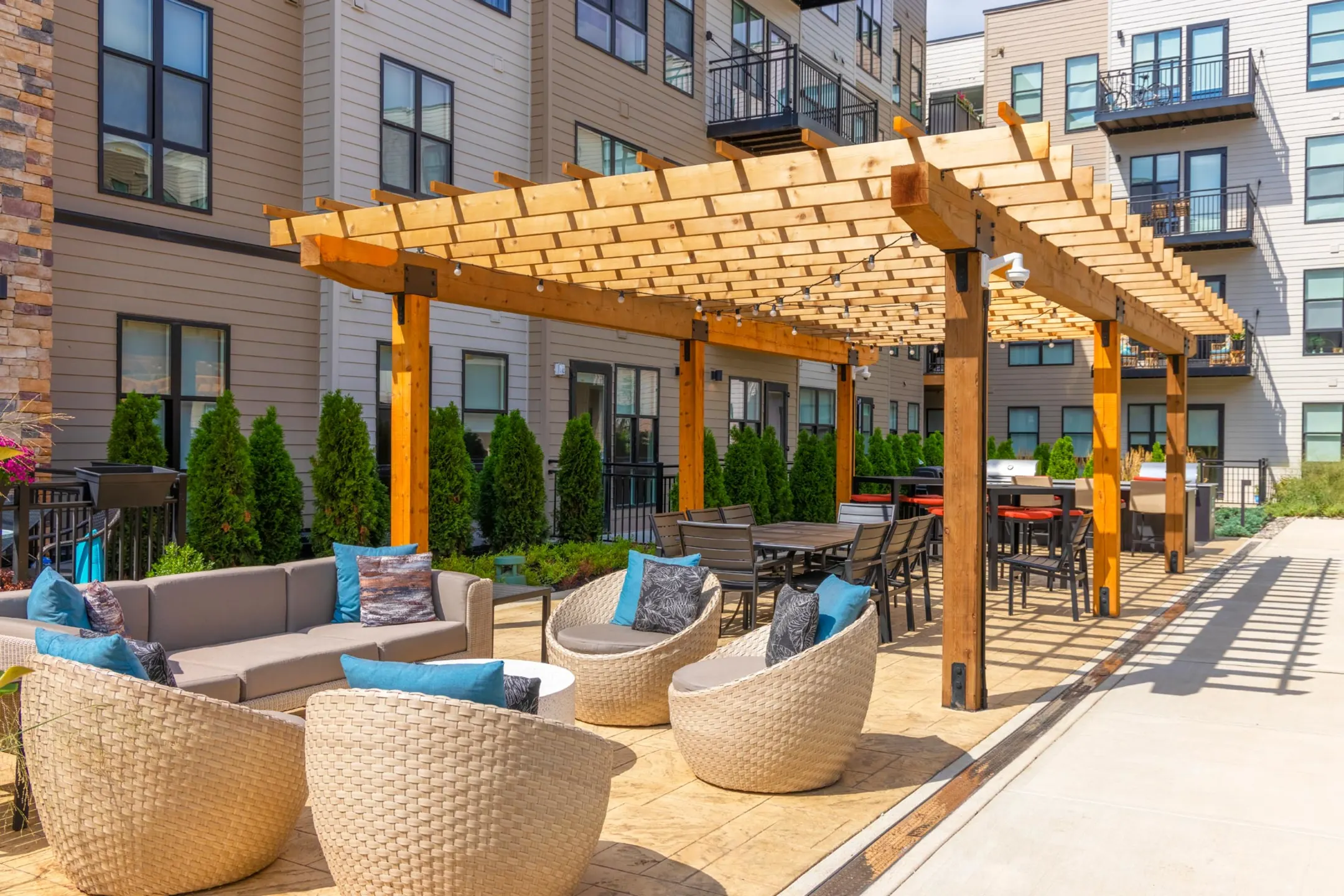 Patio / Deck - The George Apartments - King of Prussia, PA