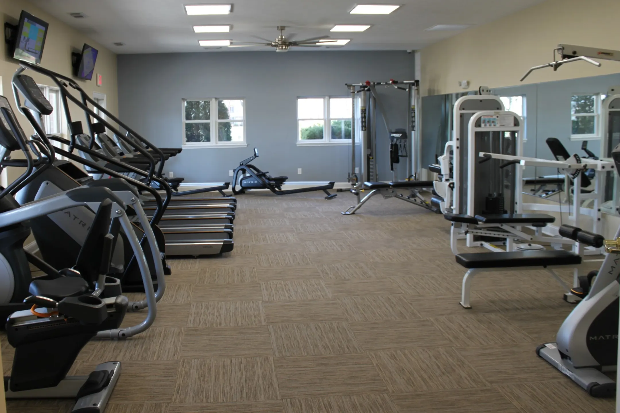 Fitness Weight Room - Foxfire At Valley Lakes - Lafayette, IN