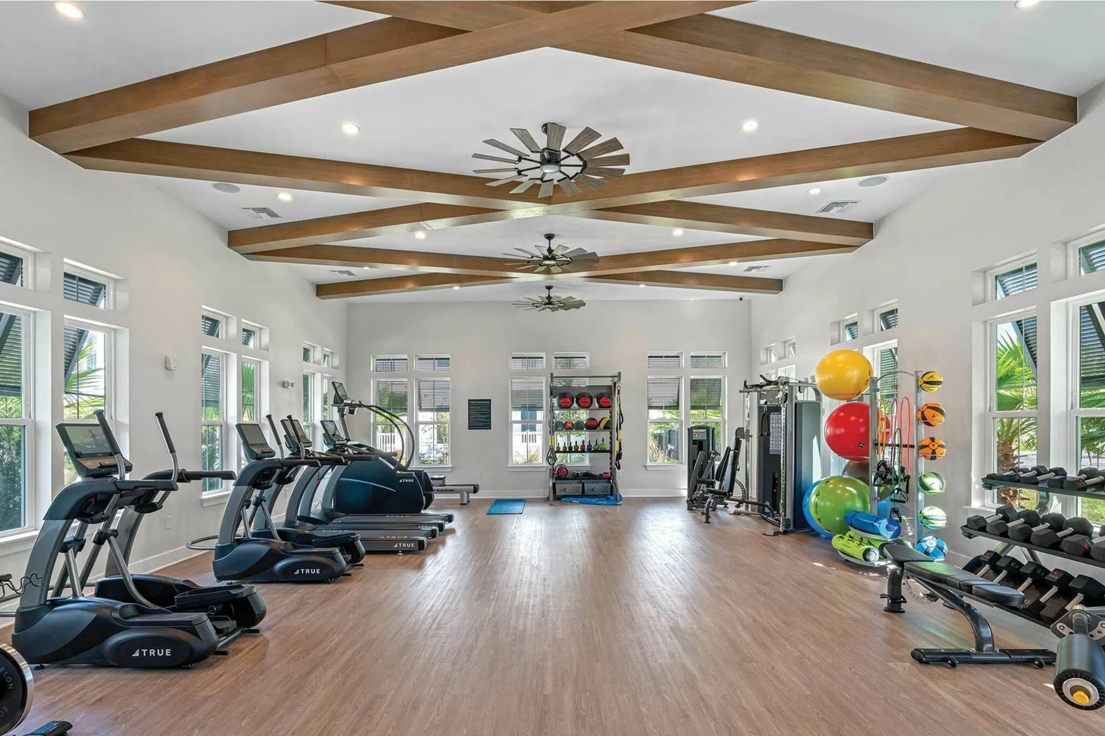 Fitness Weight Room - Advenir at the Watson - Tampa, FL
