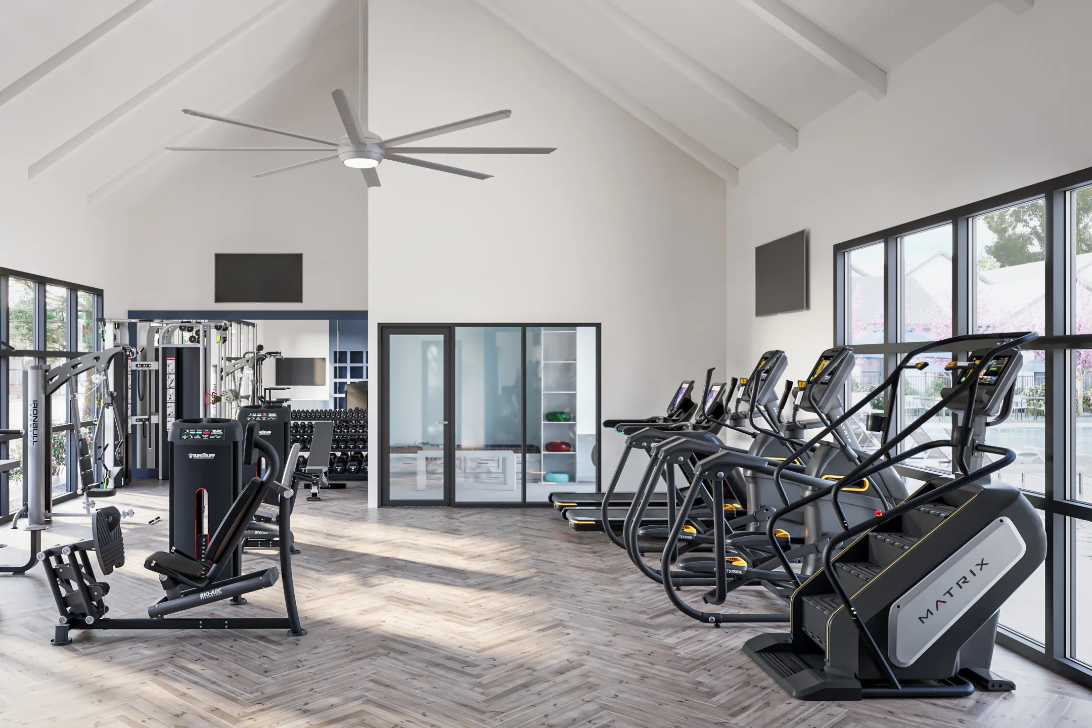 Fitness Weight Room - Vireo Medical District - McKinney, TX