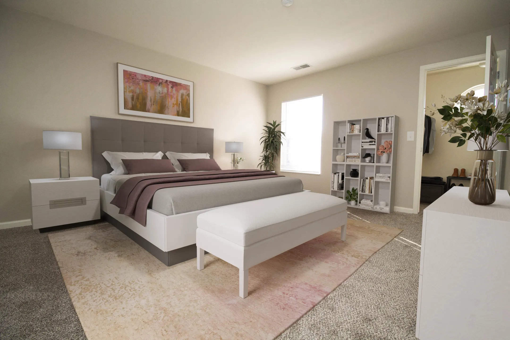 Bedroom - The Pointe at Canton Apartments & Townhomes - Canton, MI