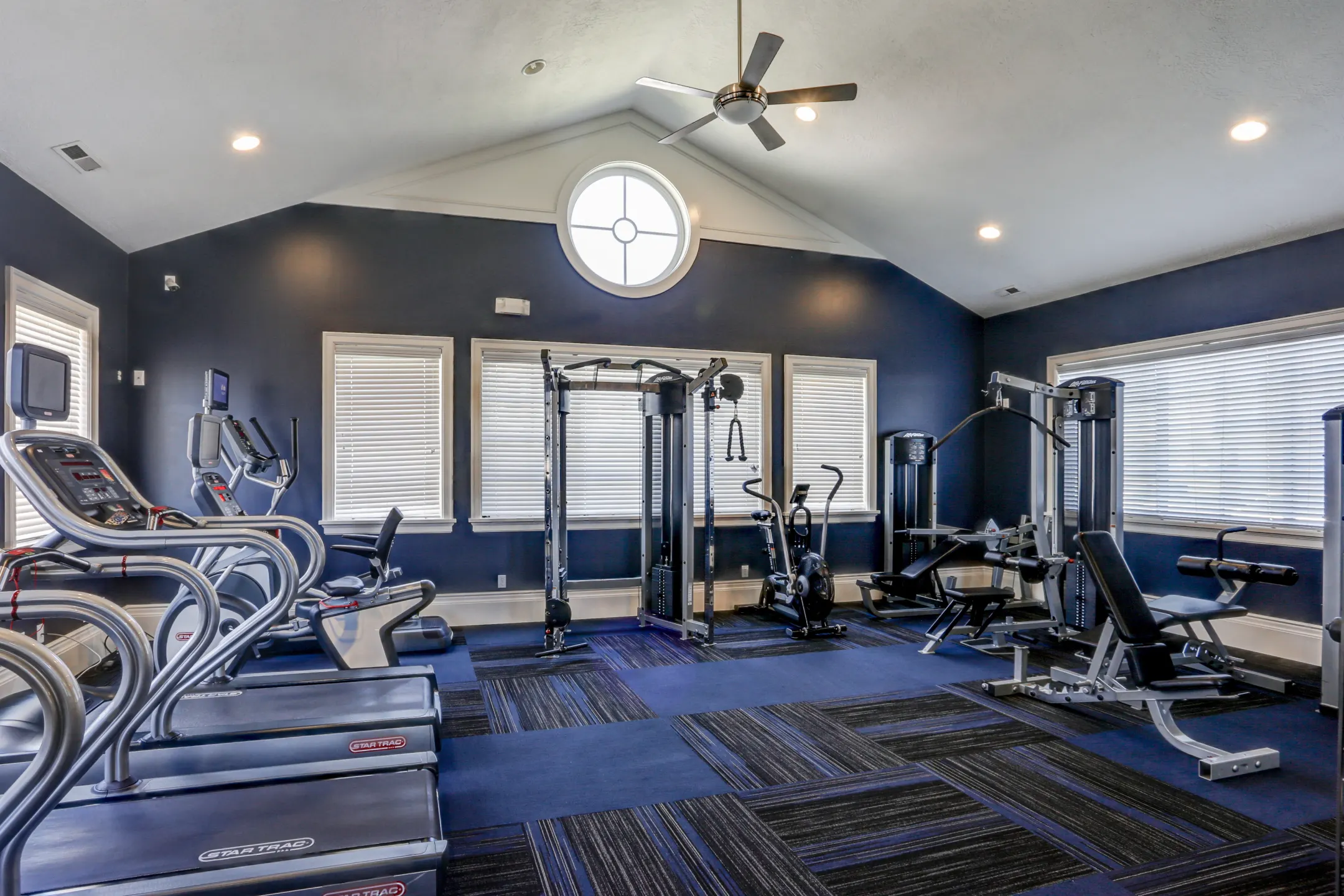 Fitness Weight Room - Riverwalk Apartments - Midvale, UT