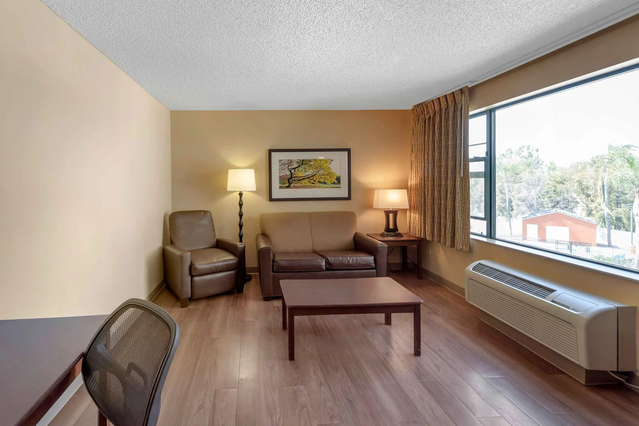 Living Room - Furnished Studio - Orange County - Anaheim Convention Center - Anaheim, CA