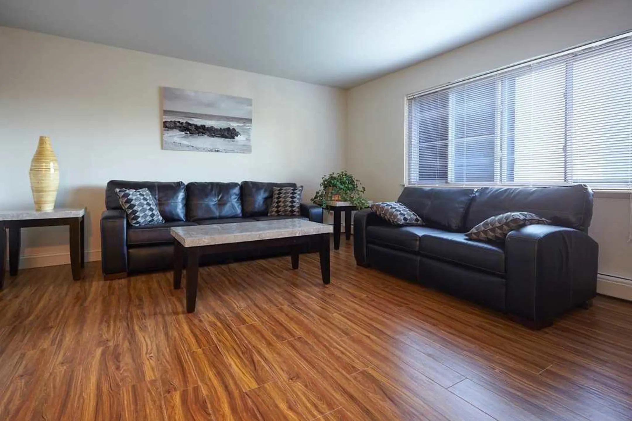 Living Room - Cypress Apartments - Bridgeport, CT