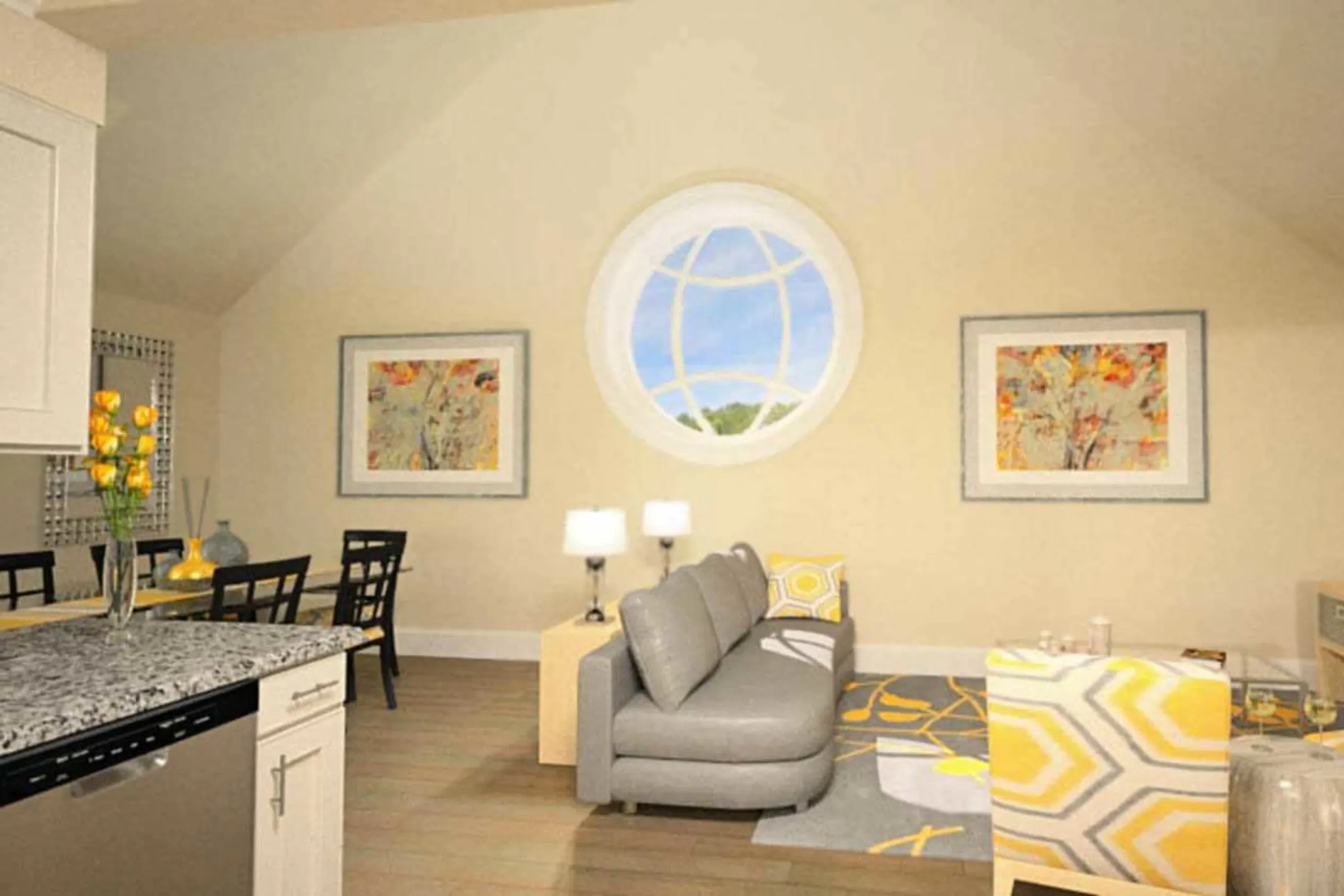 Living Room - Chappaqua Crossing Apartments - Chappaqua, NY