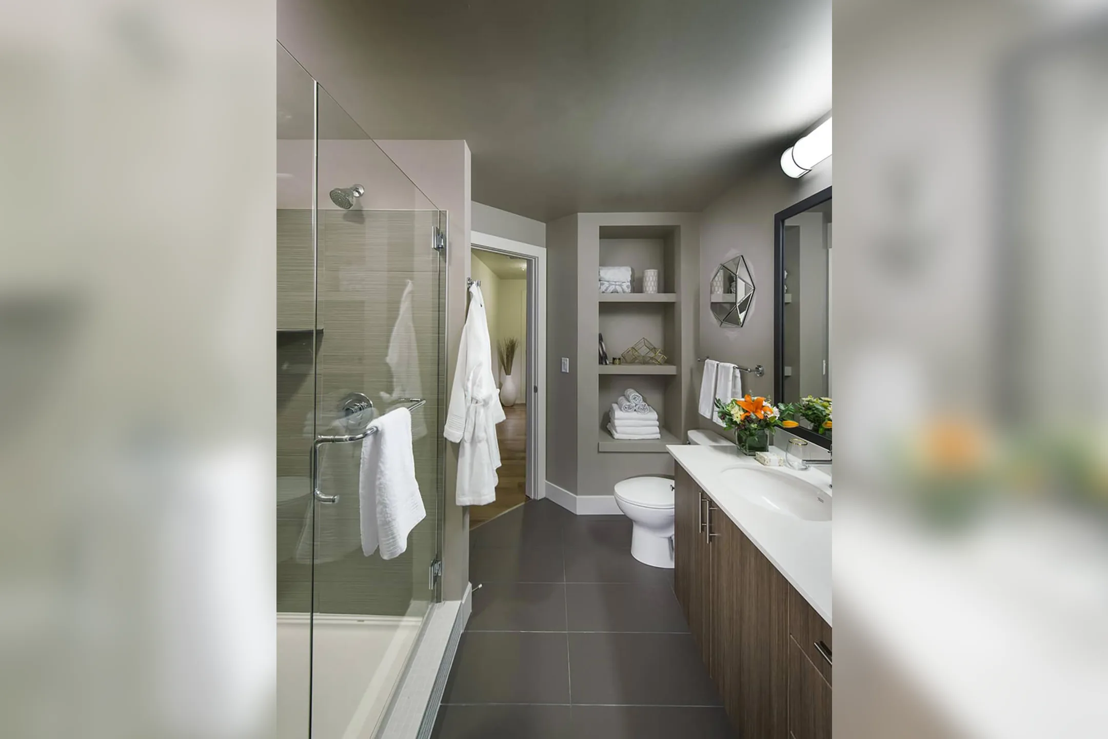 Bathroom - Steele Creek Apartments - Denver, CO