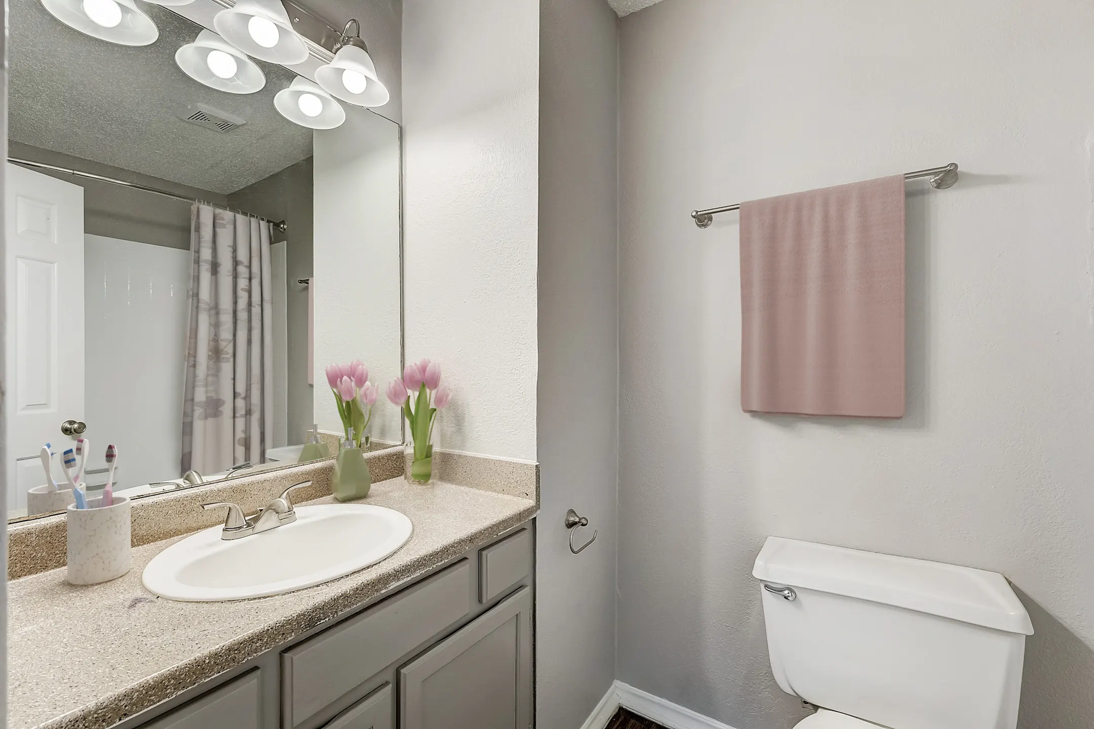 Bathroom - Avalon Villas - Irving, TX