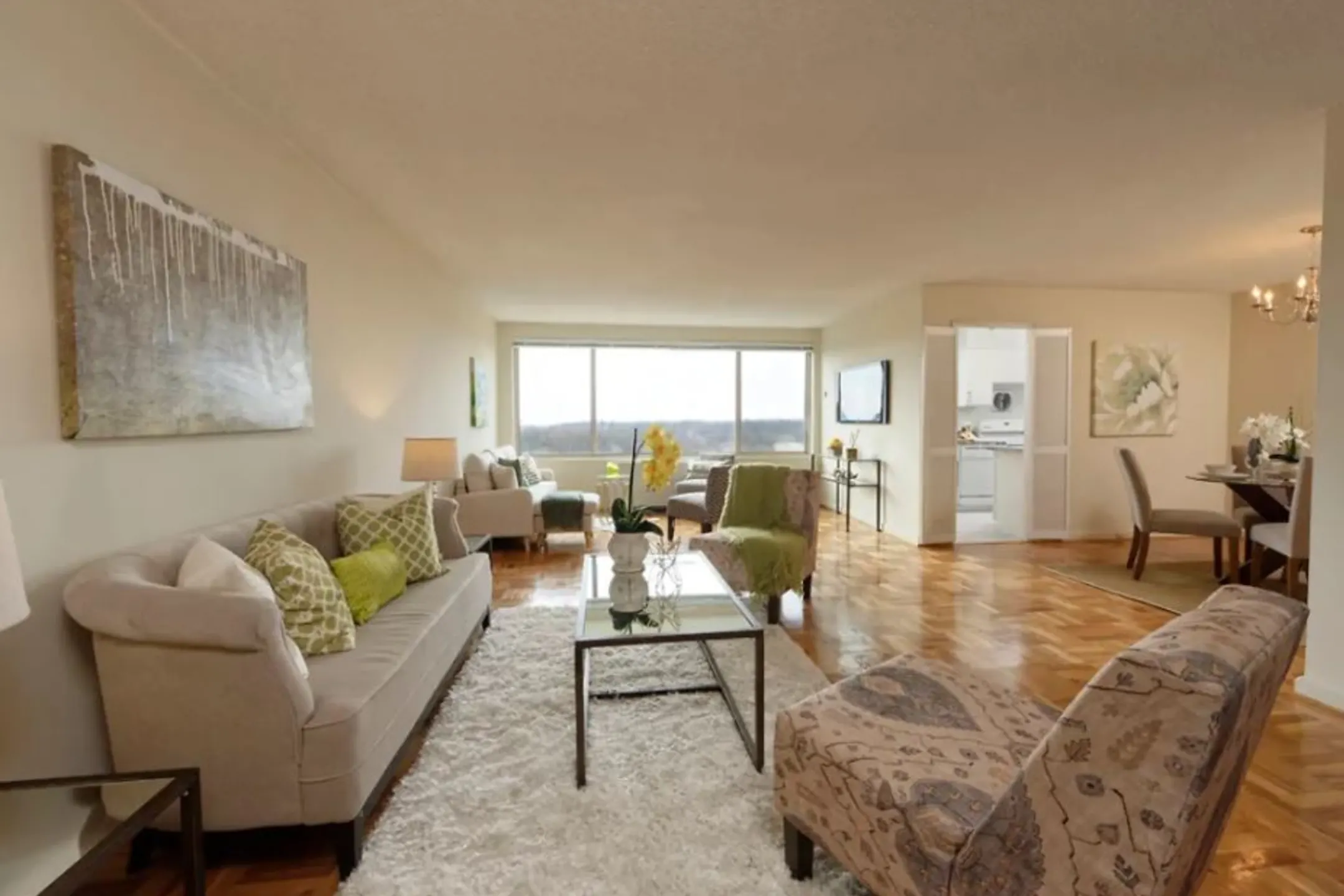 Living Room - 4000 Massachusetts Ave. - Washington, DC