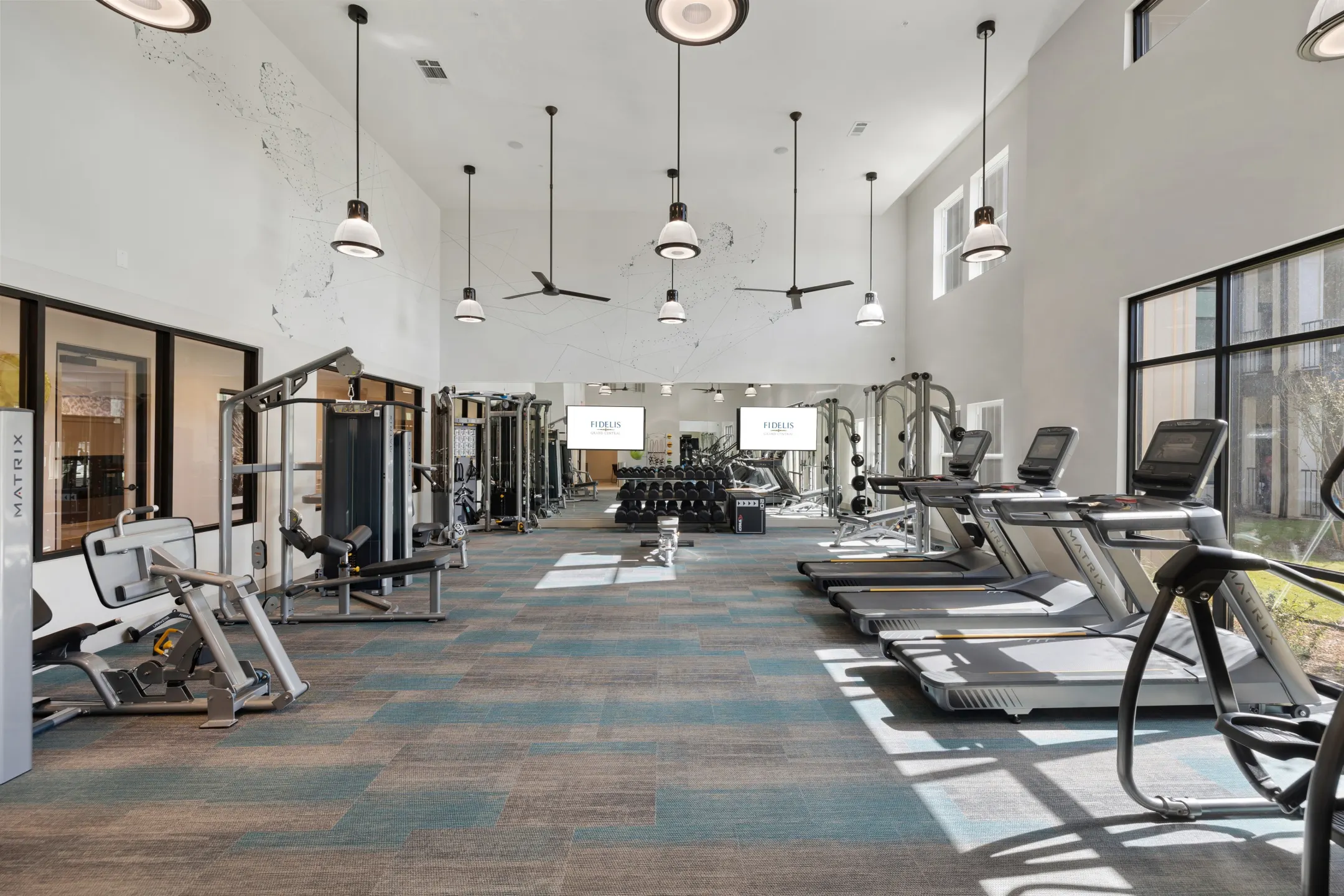 Fitness Weight Room - The Strake - Conroe, TX