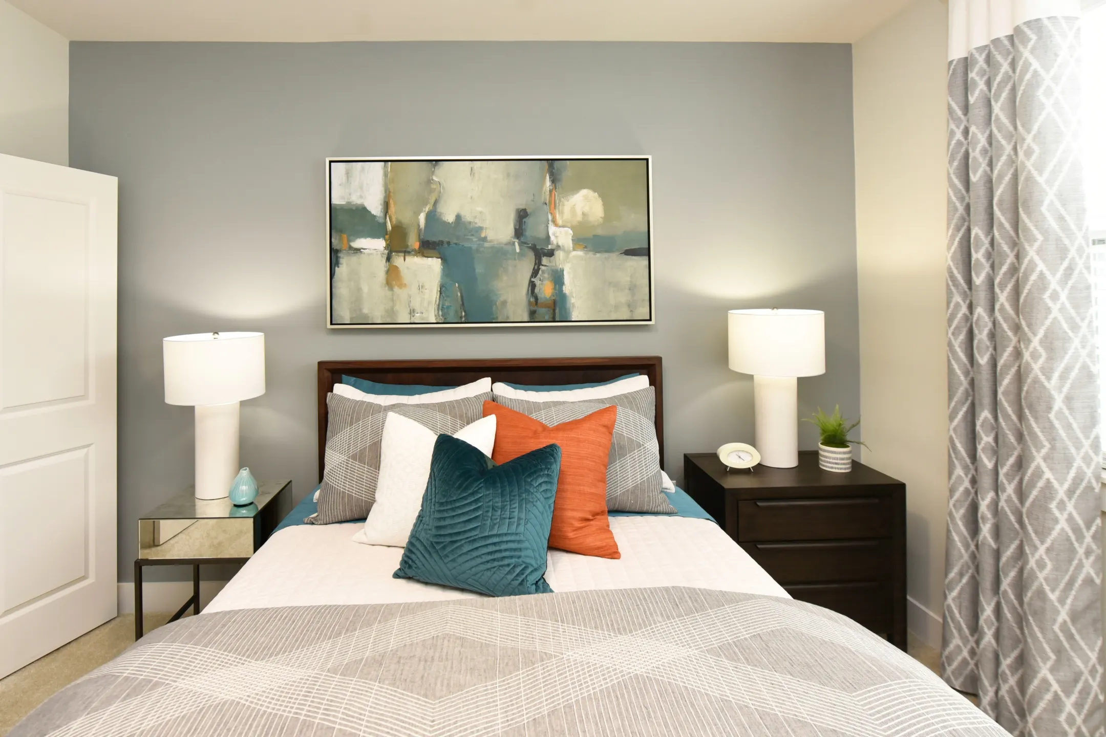 Bedroom - Solana Apartments At The Crossing - Indianapolis, IN