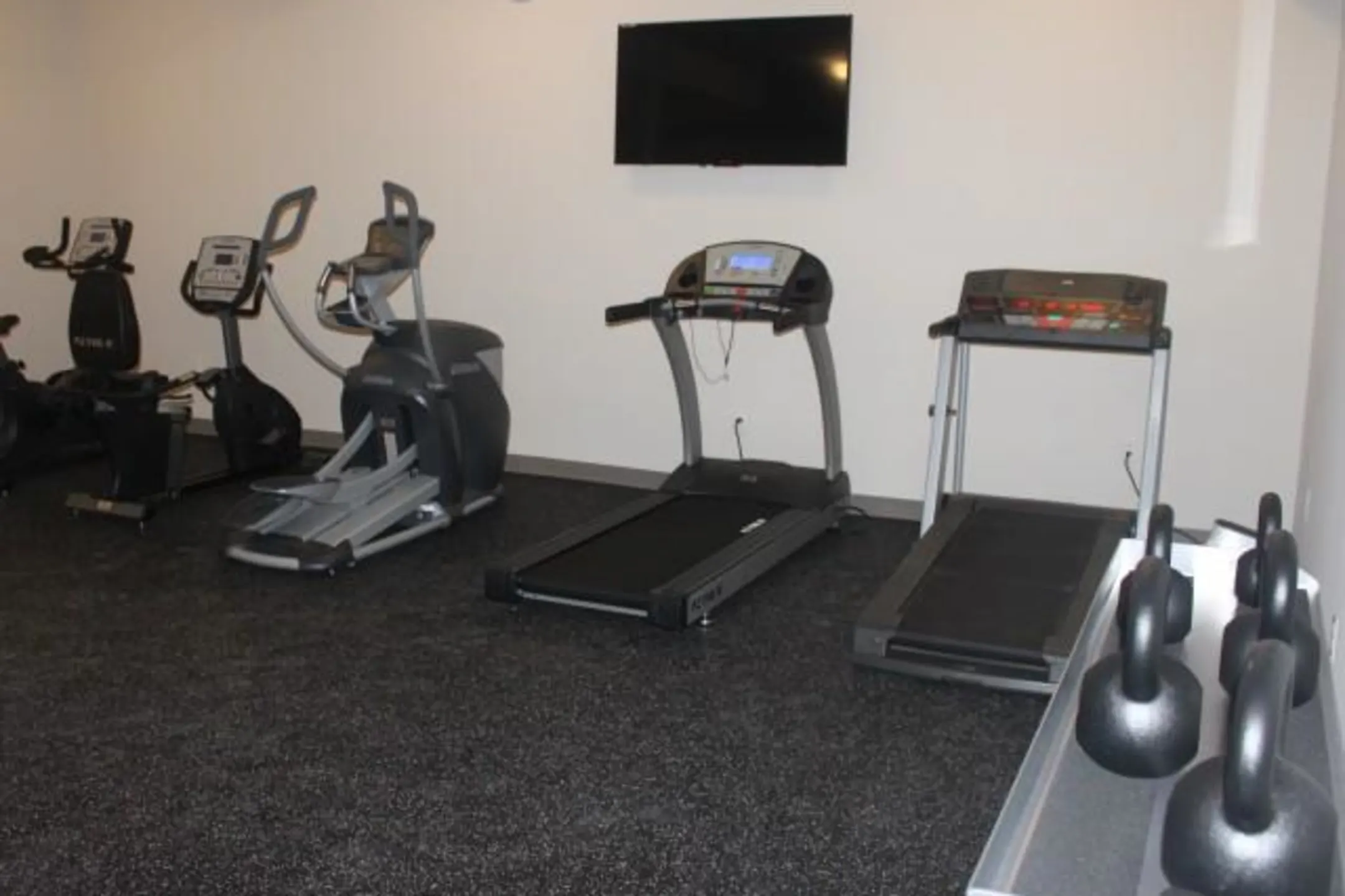 Fitness Weight Room - The Bromley at 44 Main - Little Falls, NJ