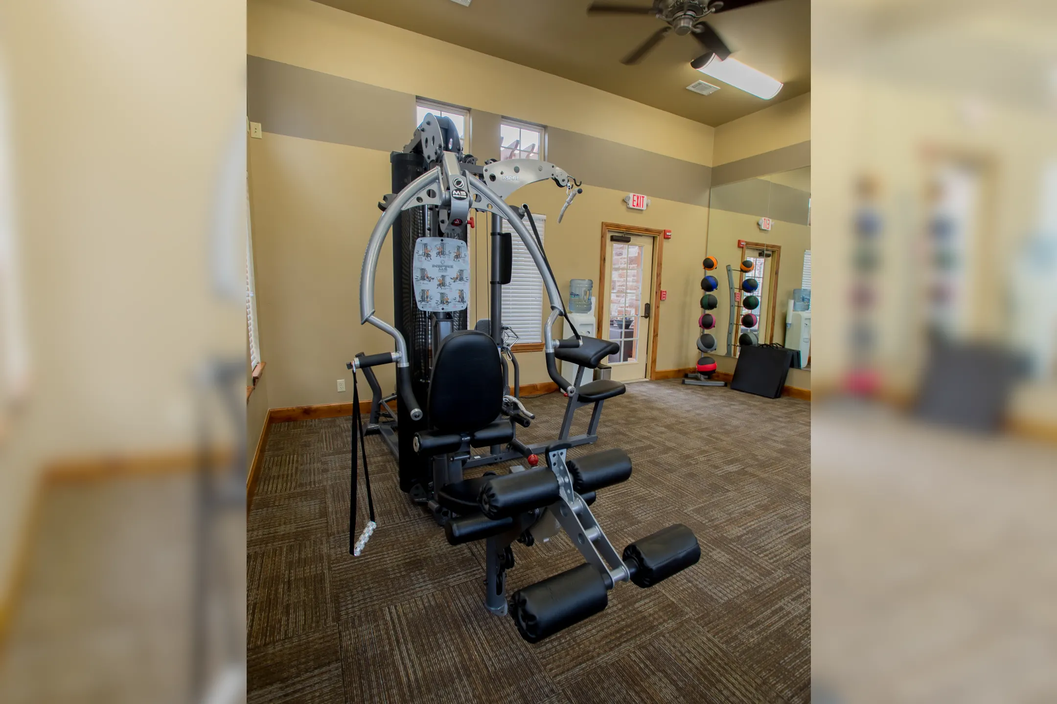 Fitness Weight Room - Portofino Apartments - Wichita, KS