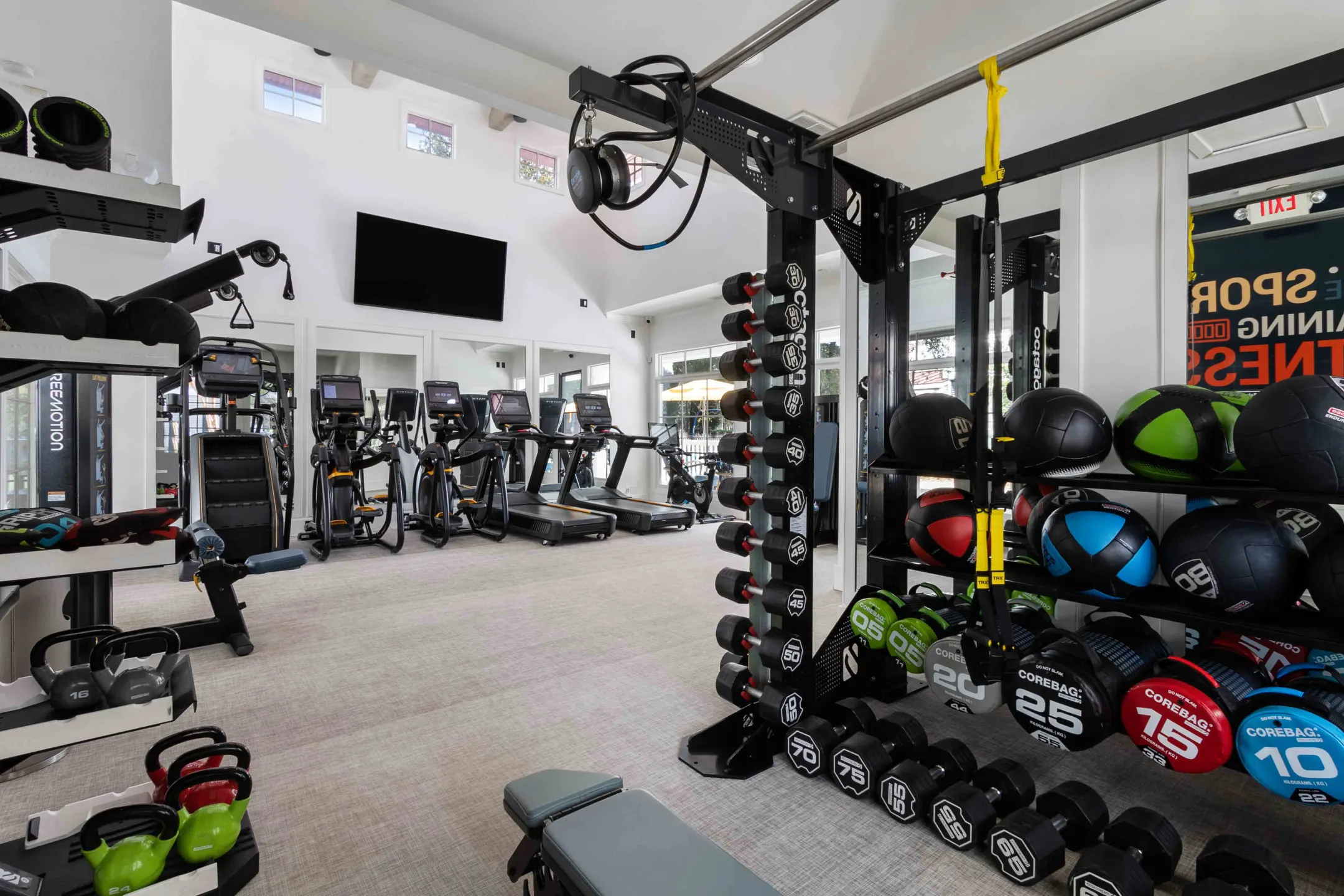 Fitness Weight Room - Reserve at Wescott - Summerville, SC