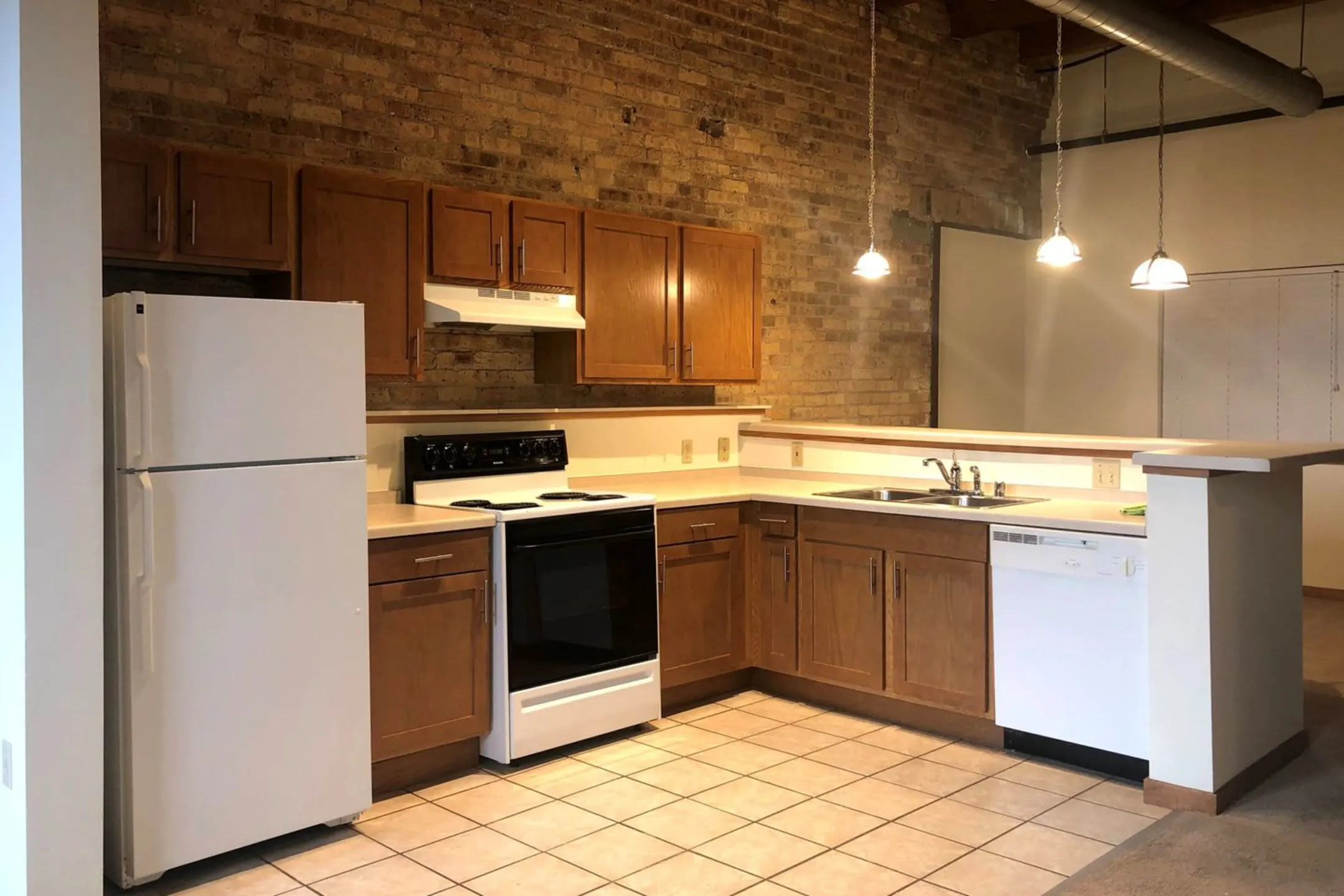 Kitchen - Historic Fifth Ward Lofts - Milwaukee, WI
