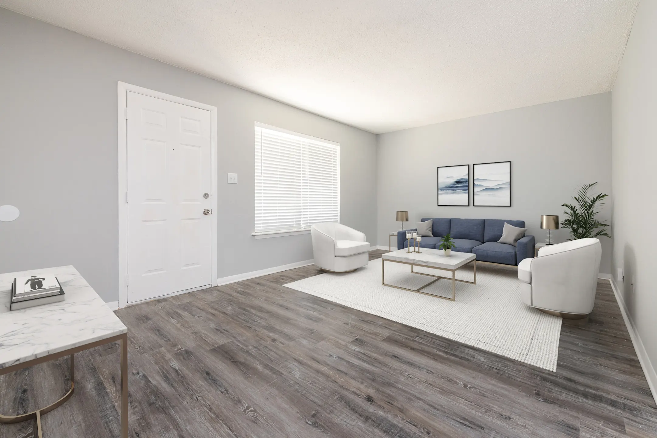 Living Room - Two20 At Branchview - Charlotte, NC