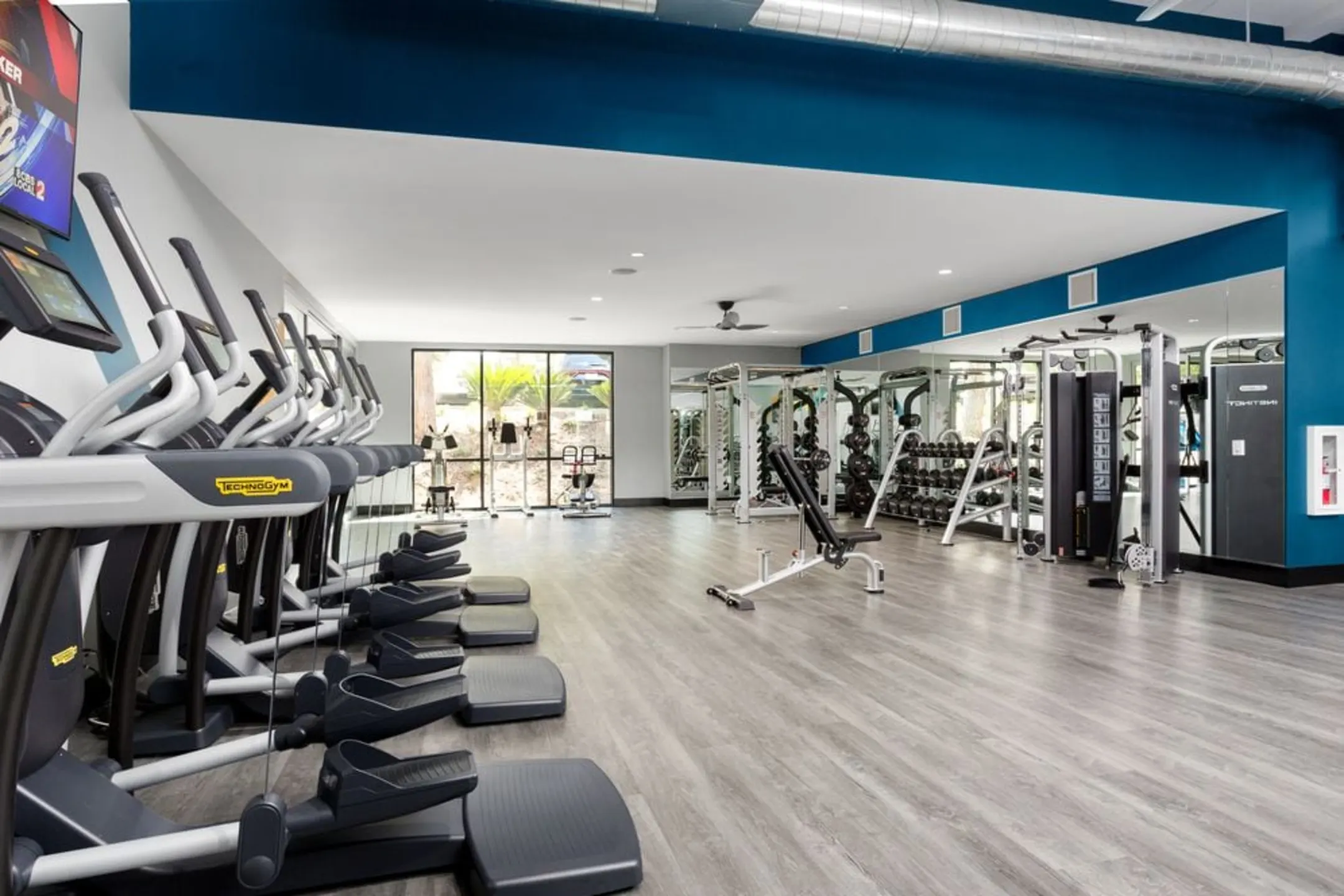 Fitness Weight Room - AVA Toluca Hills - Los Angeles, CA